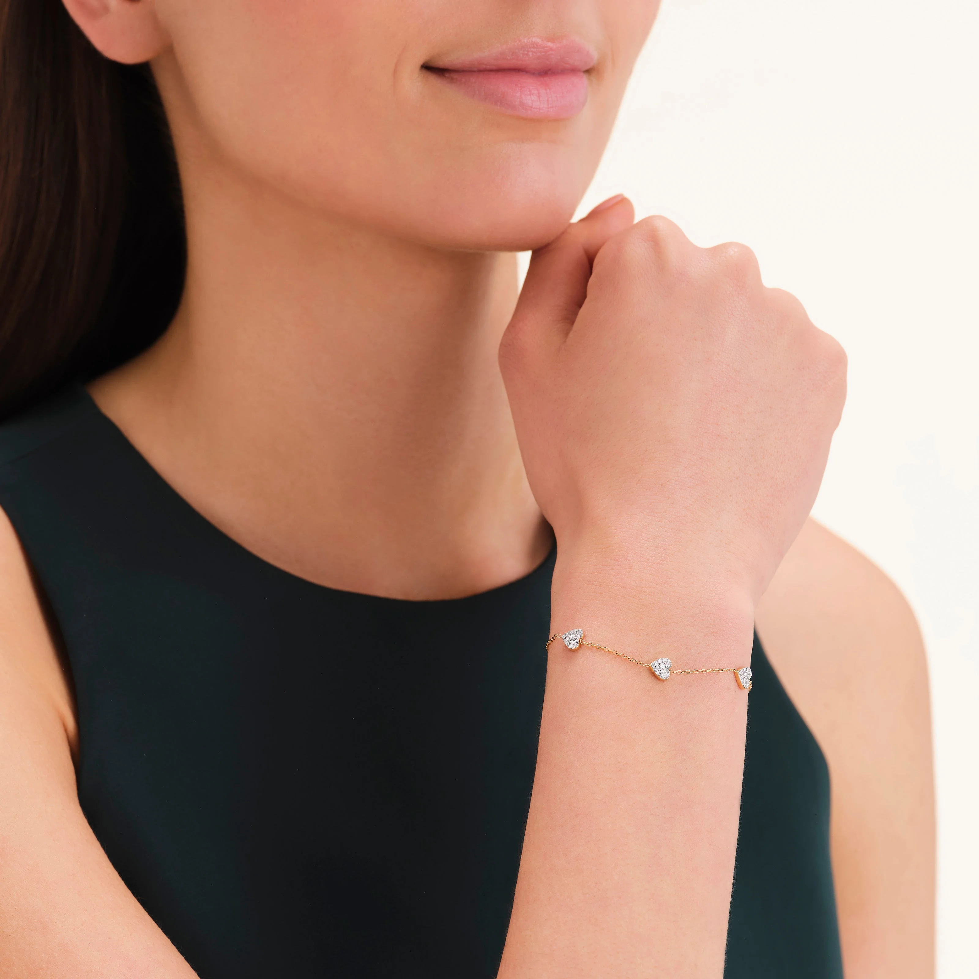 3 Hearts Bracelet - Image 2
