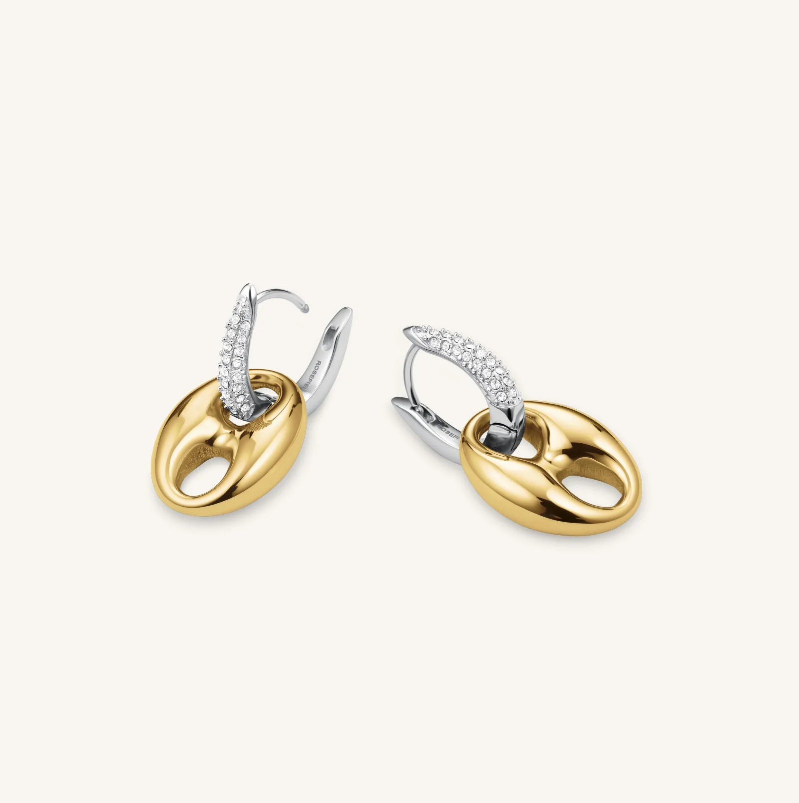 Crystal Duotone Earrings - Image 3