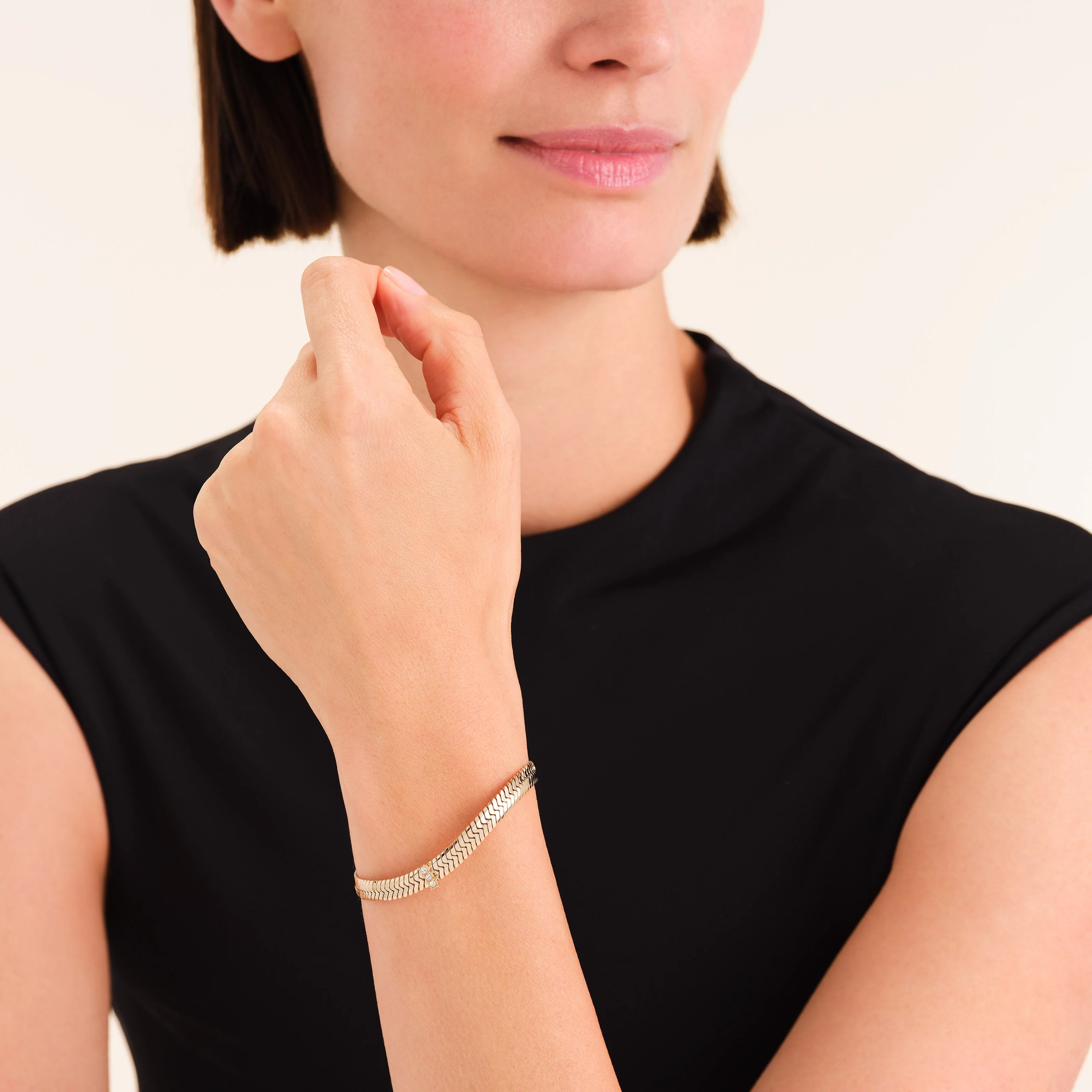 Crystal Snake Bracelet - Image 2