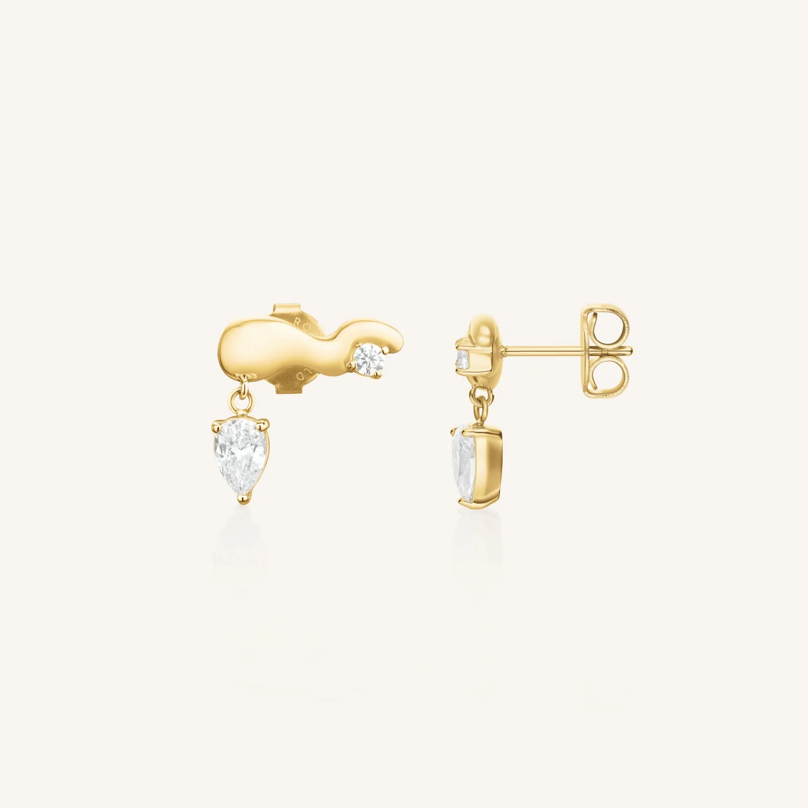 Crystal Wave Studs - Image 3
