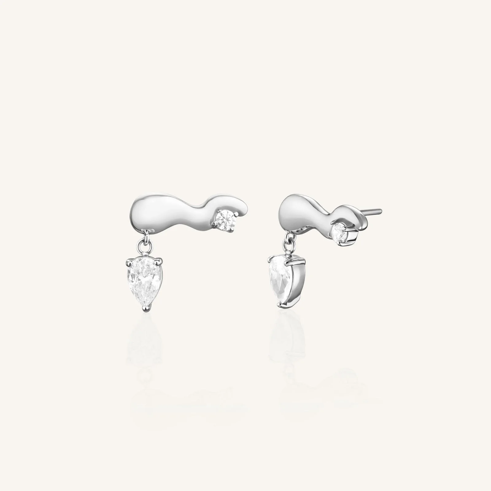Crystal Wave Studs - Image 4