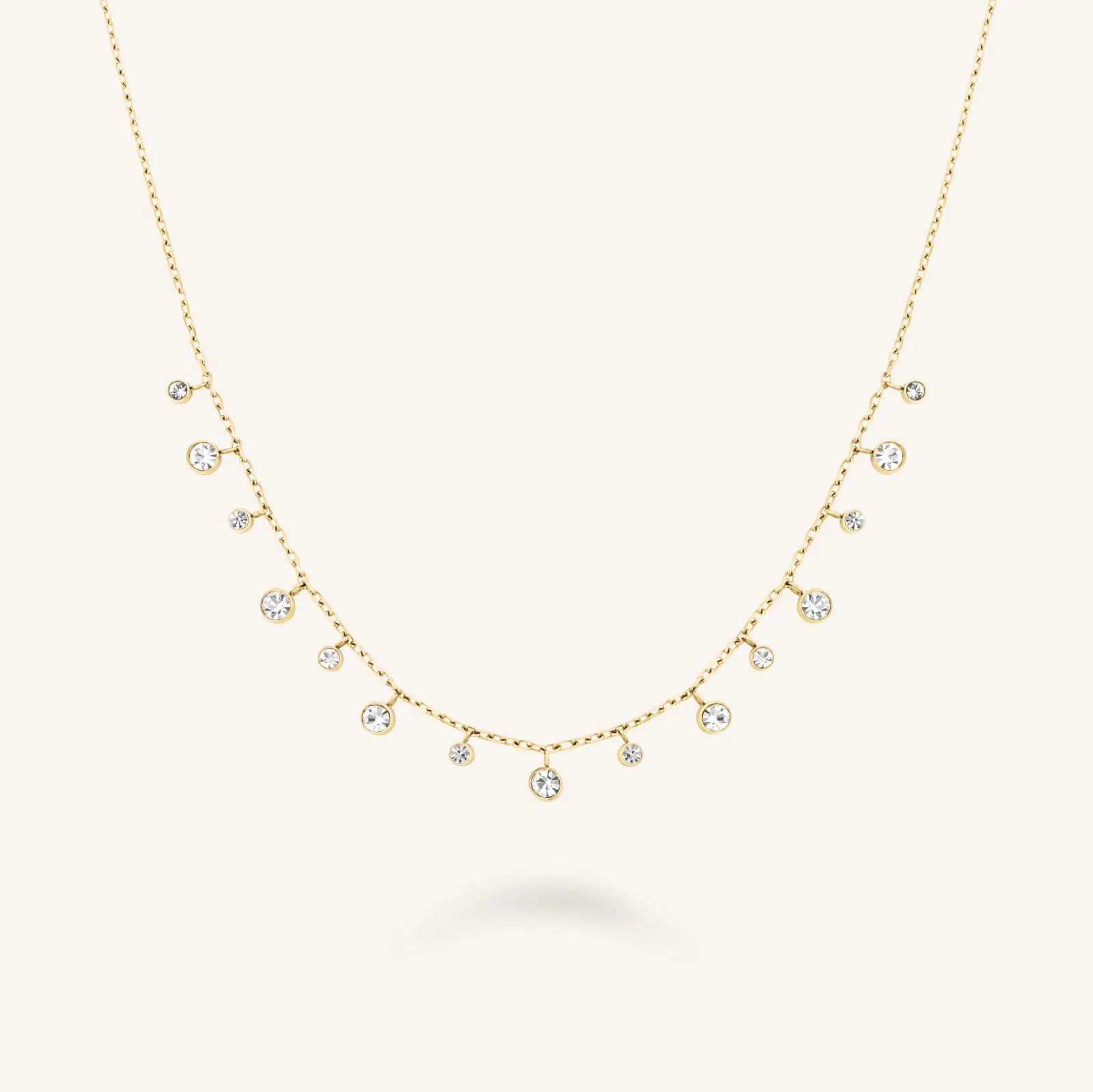 Multi-Crystal Necklace