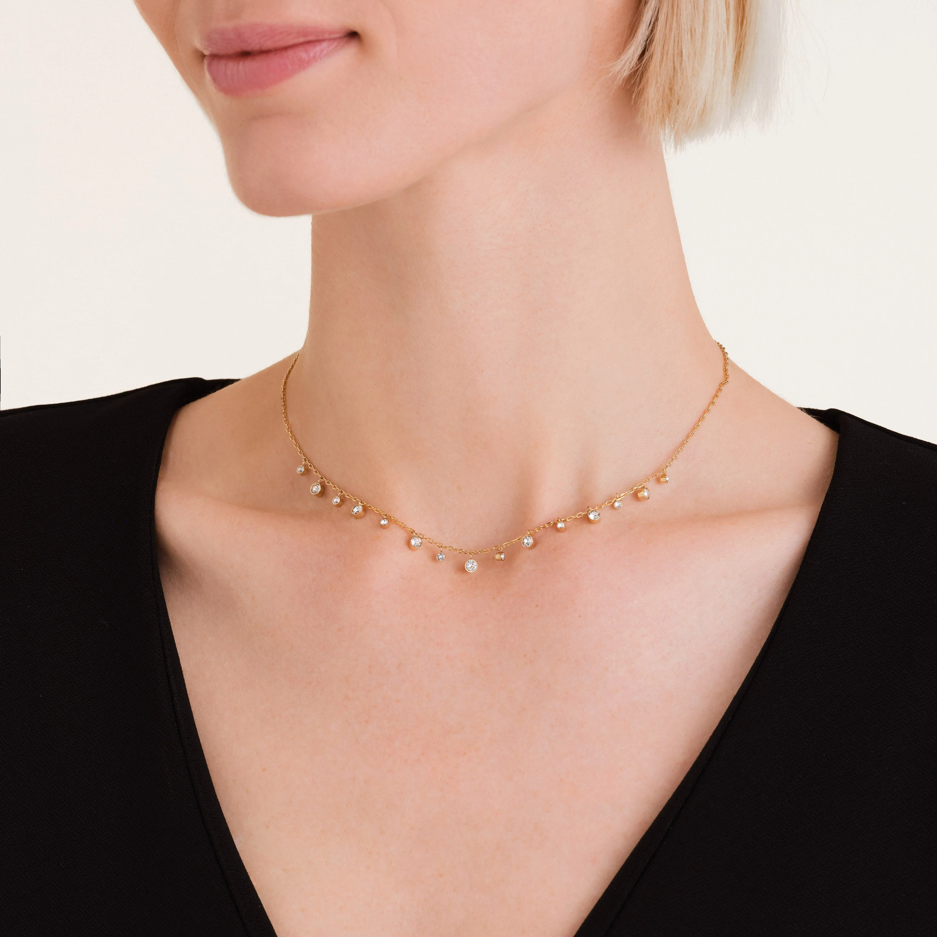 Multi-Crystal Necklace - Image 2