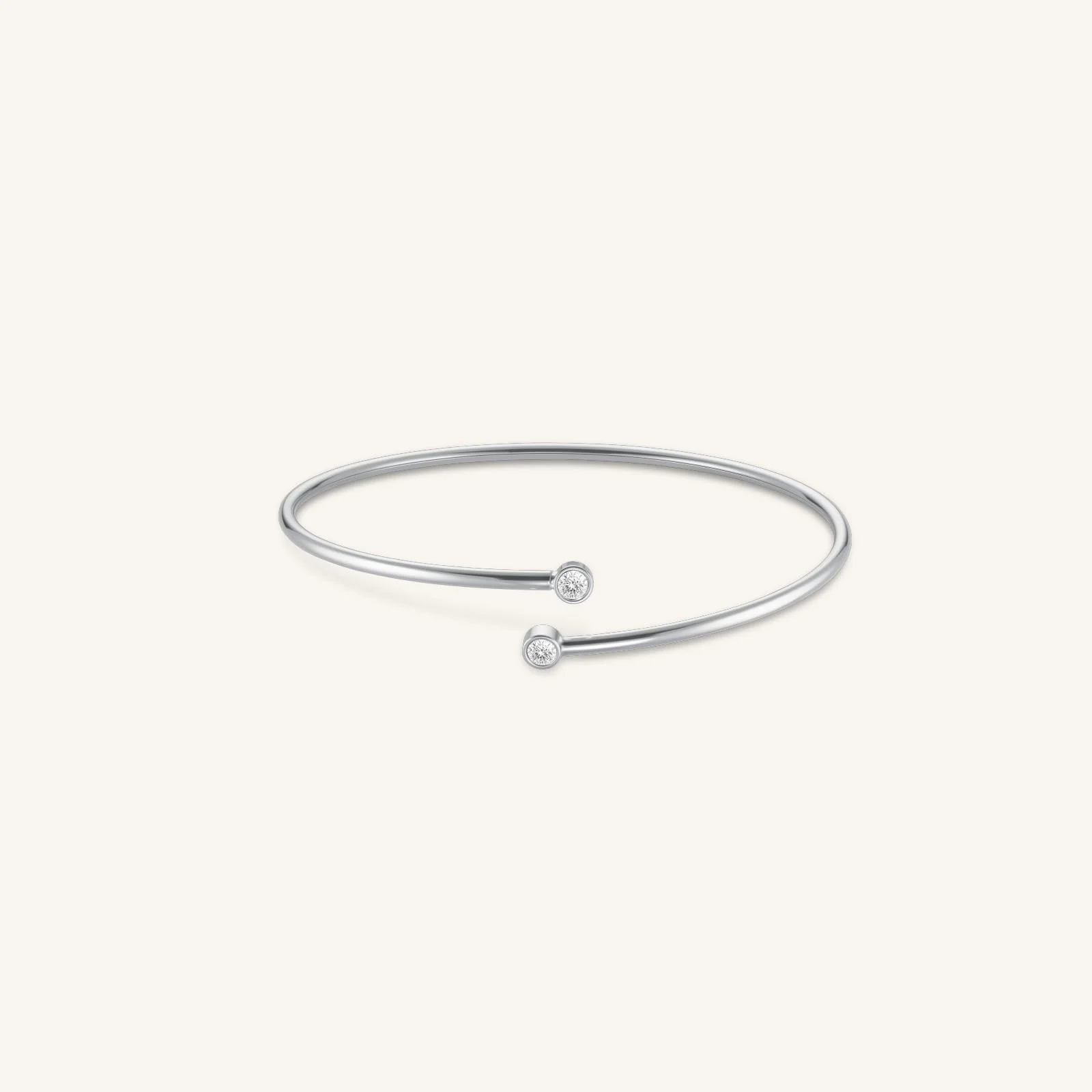 Double Crystal Bangle - Image 4