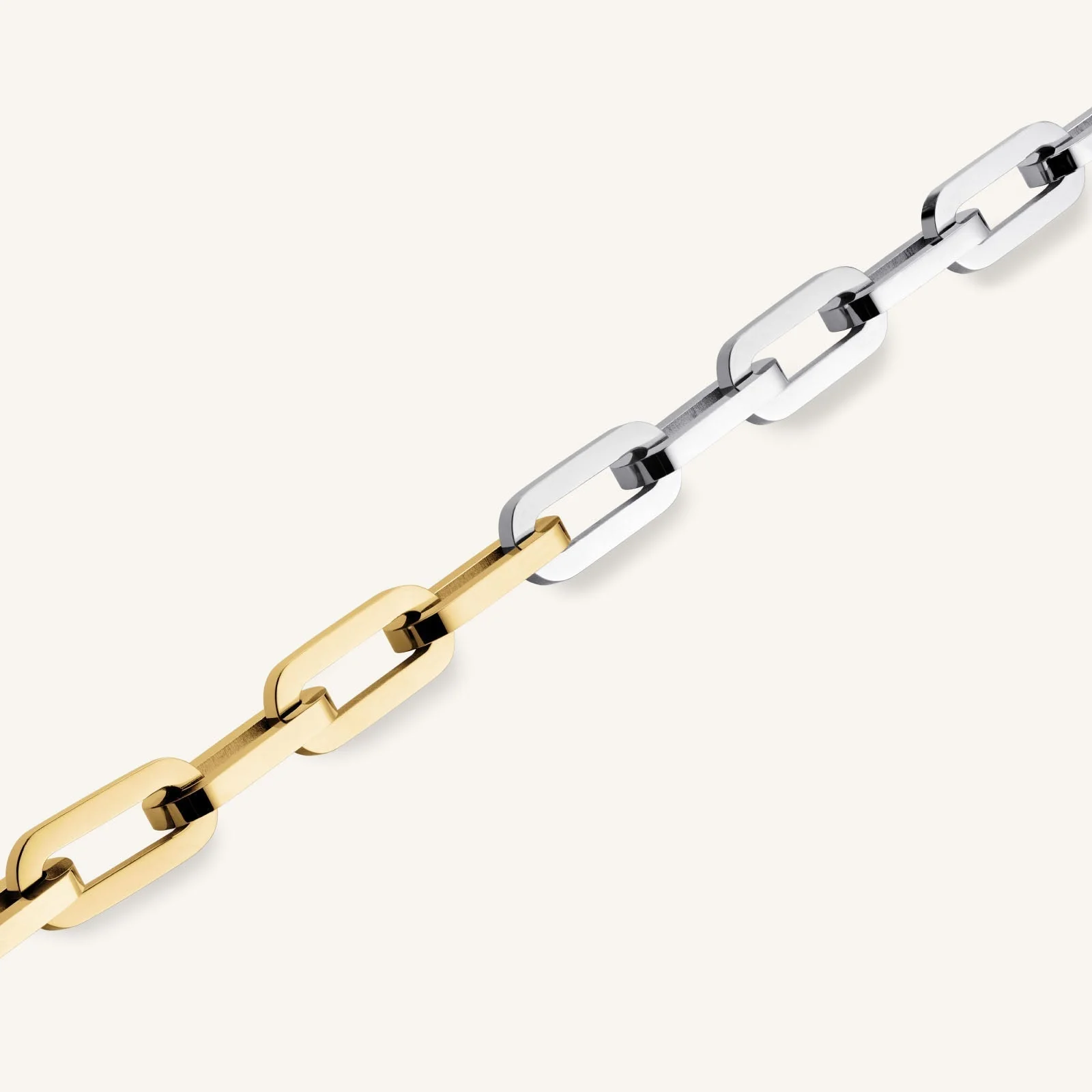 Duotone Chain Necklace - Image 3