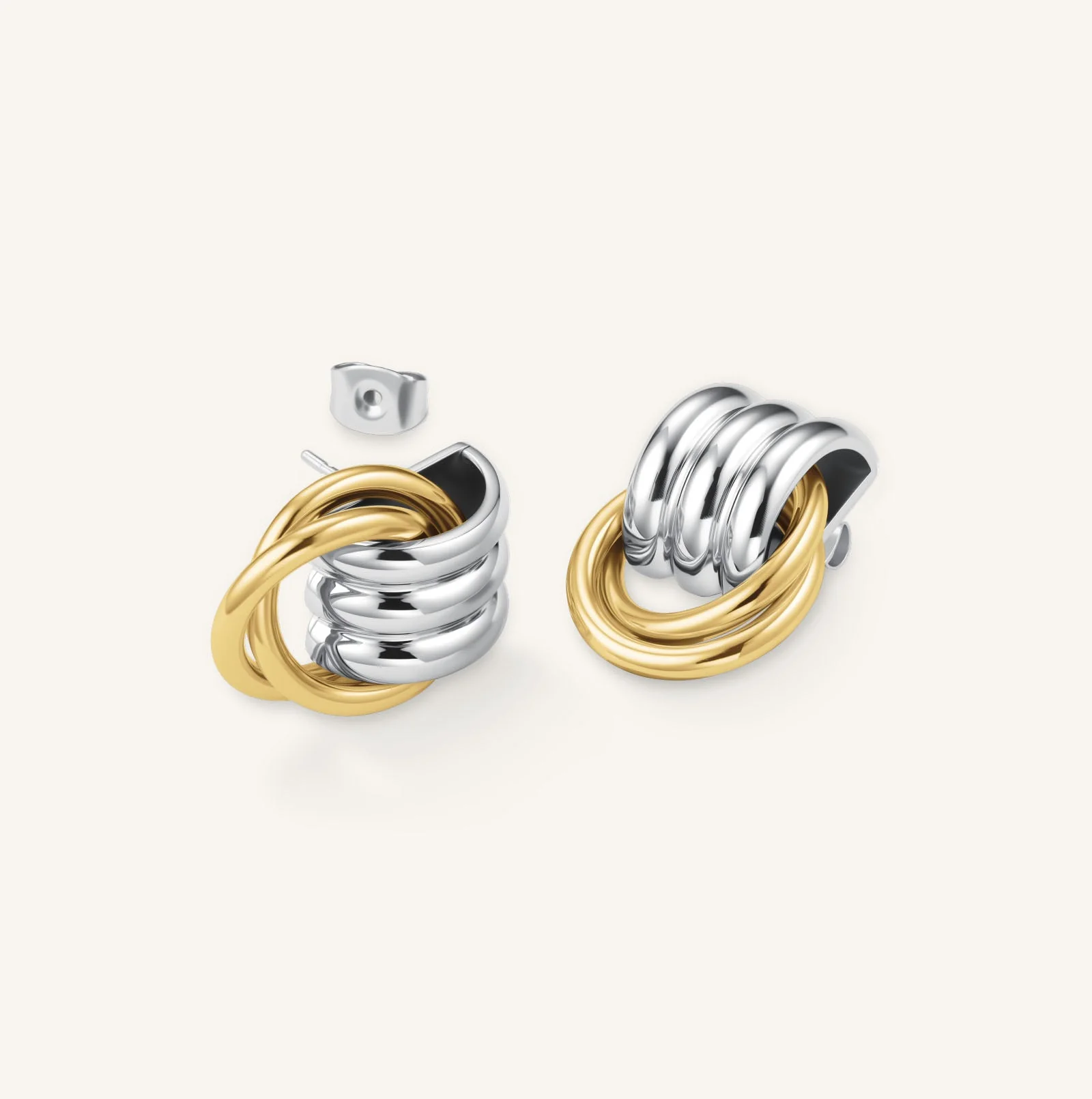 Duotone Earrings - Image 3