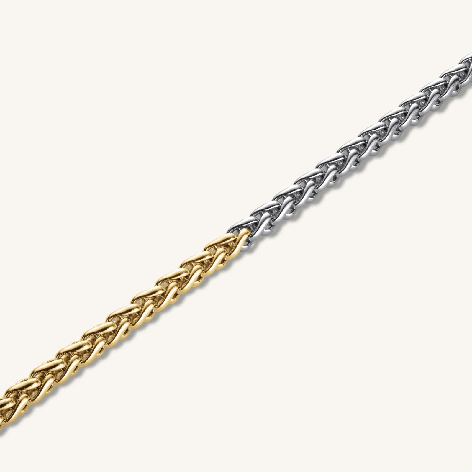 Duotone Herringbone Bracelet - Image 3