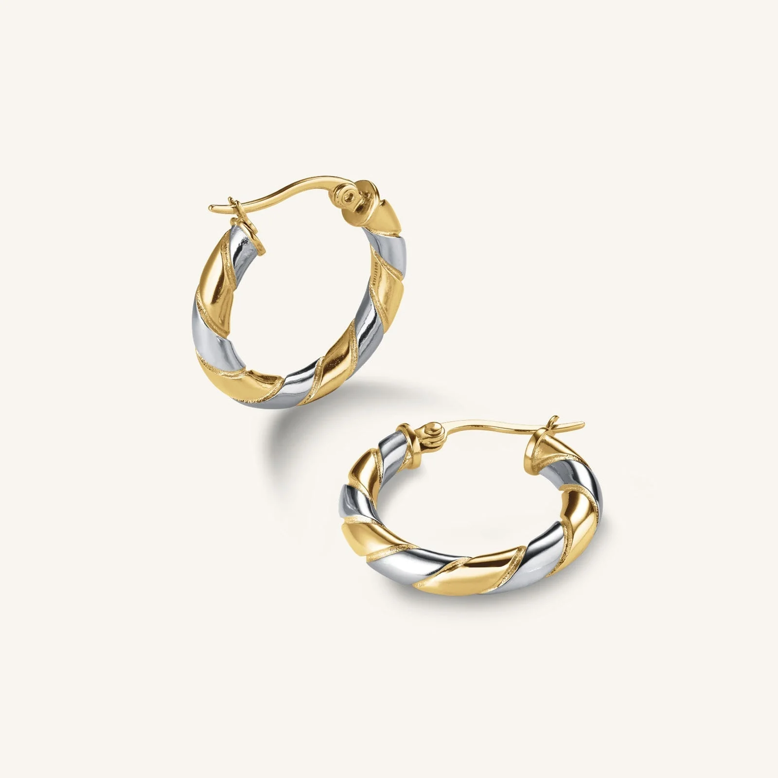Duotone Swirl Hoops - Image 3