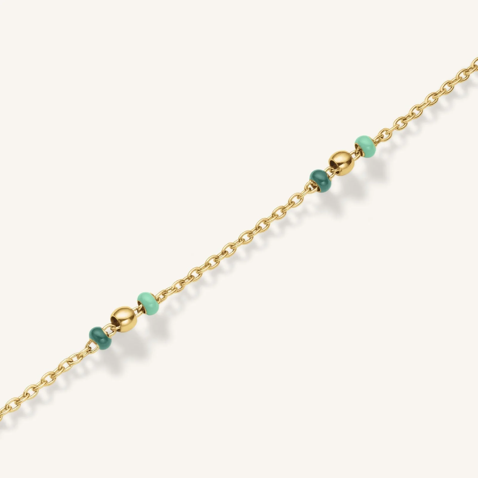 Emerald Dotted Bracelet - Image 3