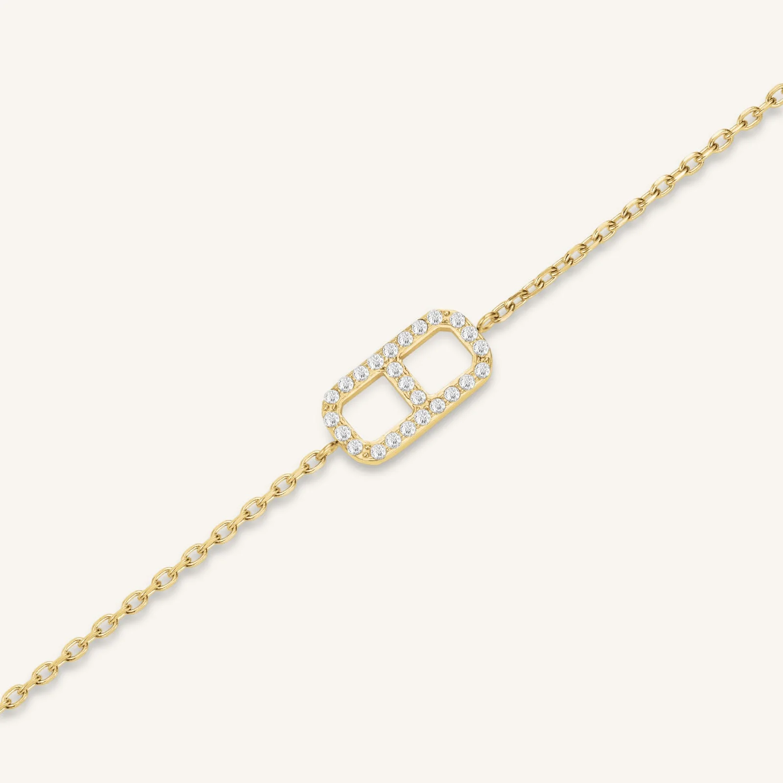 Fine Octagon Bracelet - Image 3