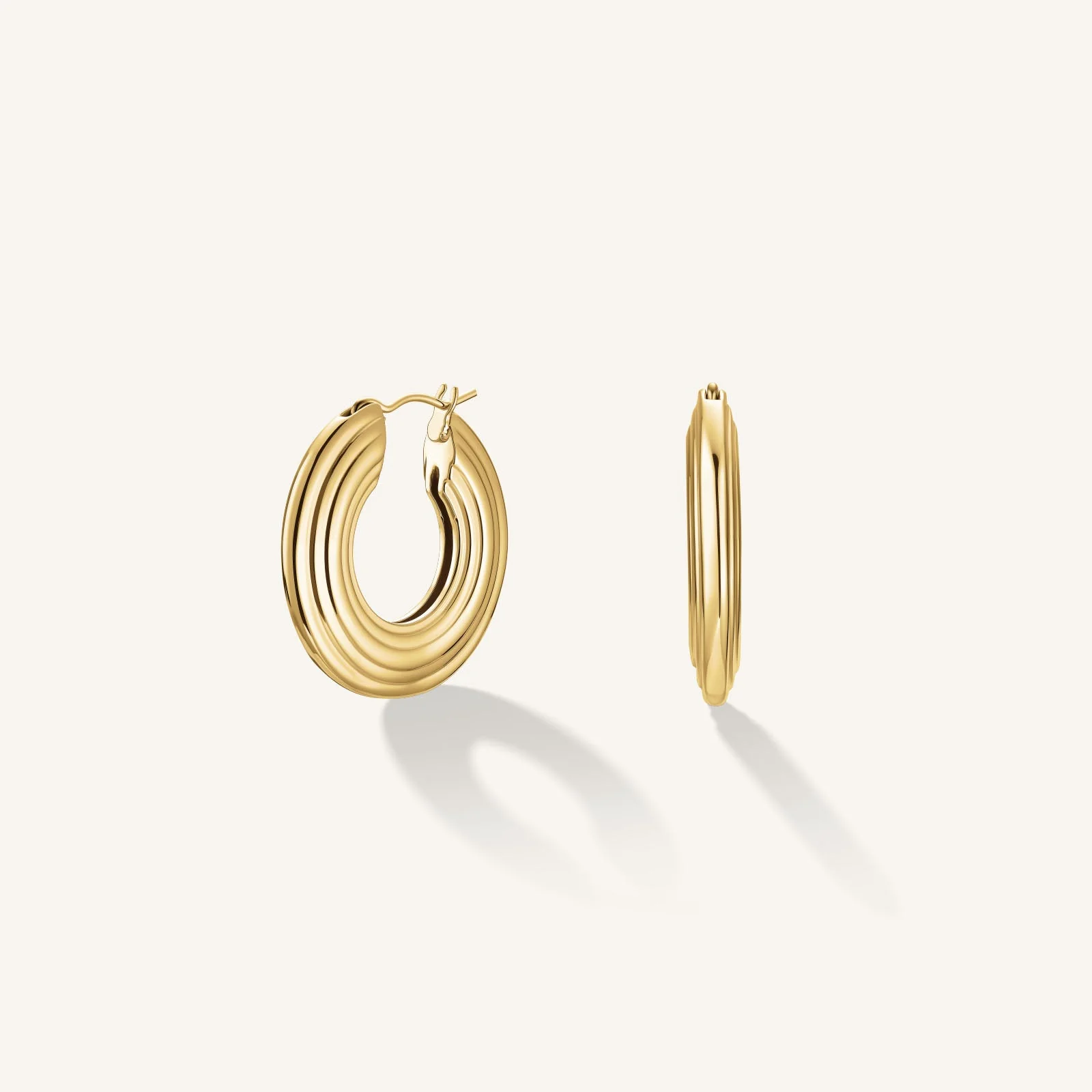 Flat Striped Hoops
