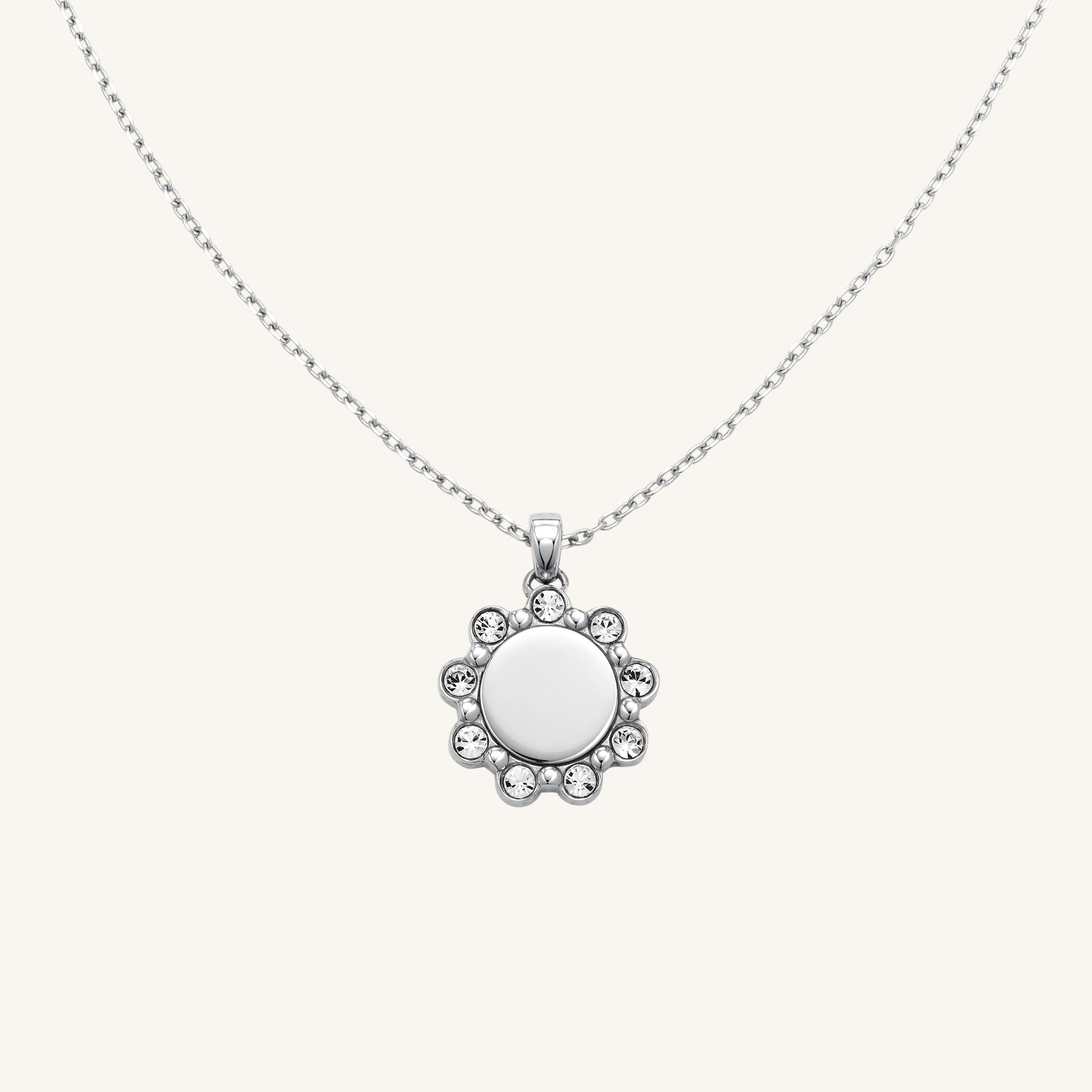 Flower Pendant Necklace - Image 2