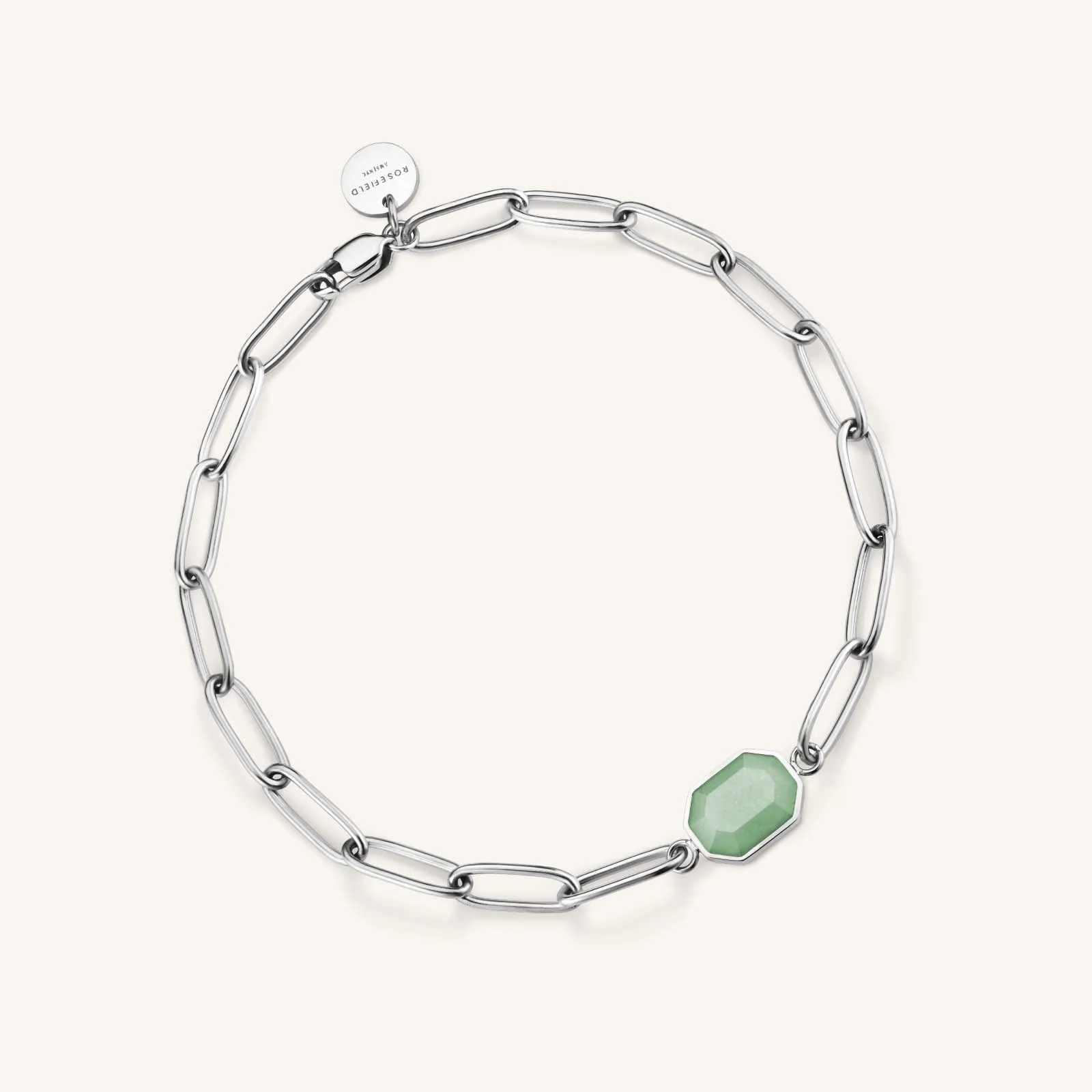 Geometric Gemstone Bracelet