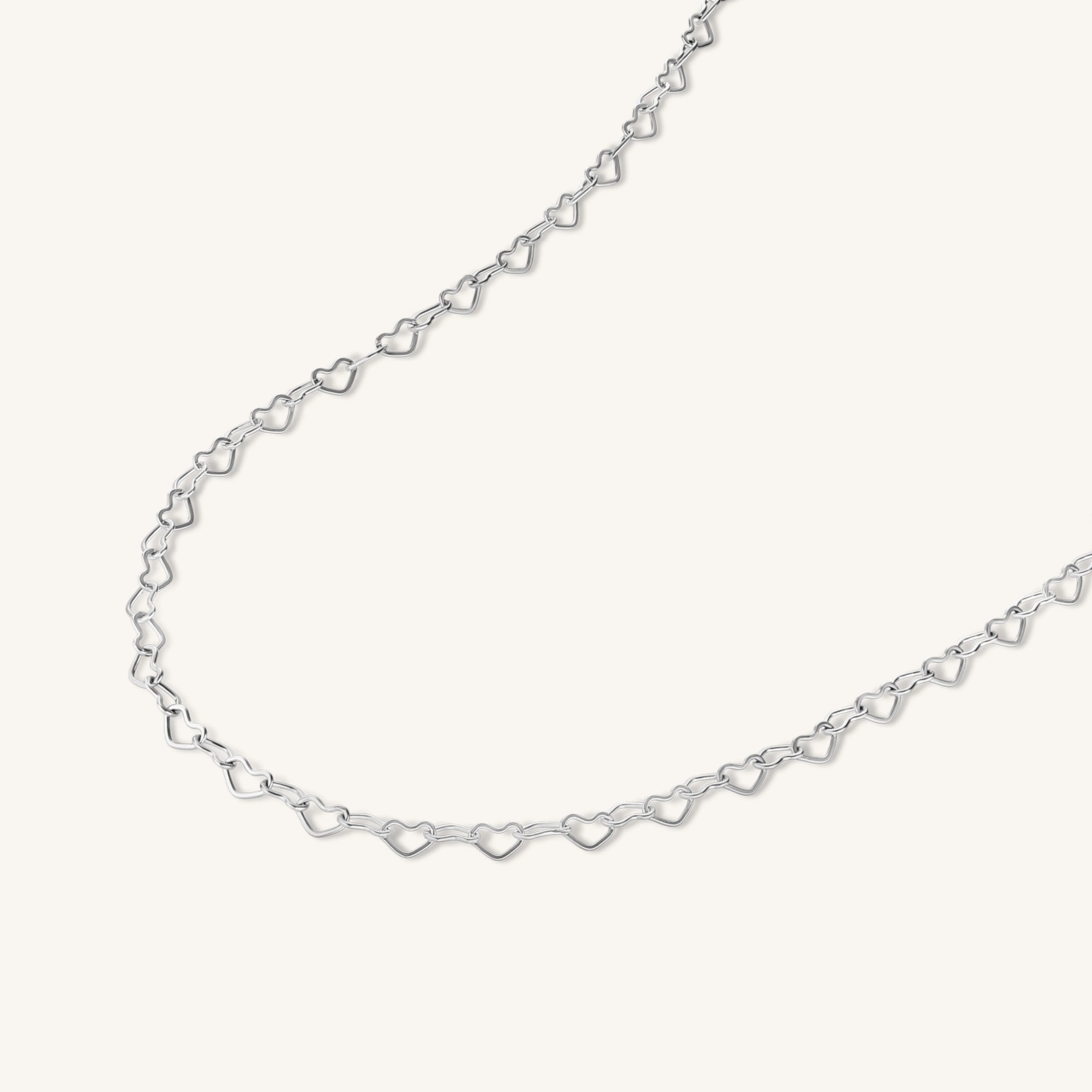 Heart Chain Necklace - Image 6