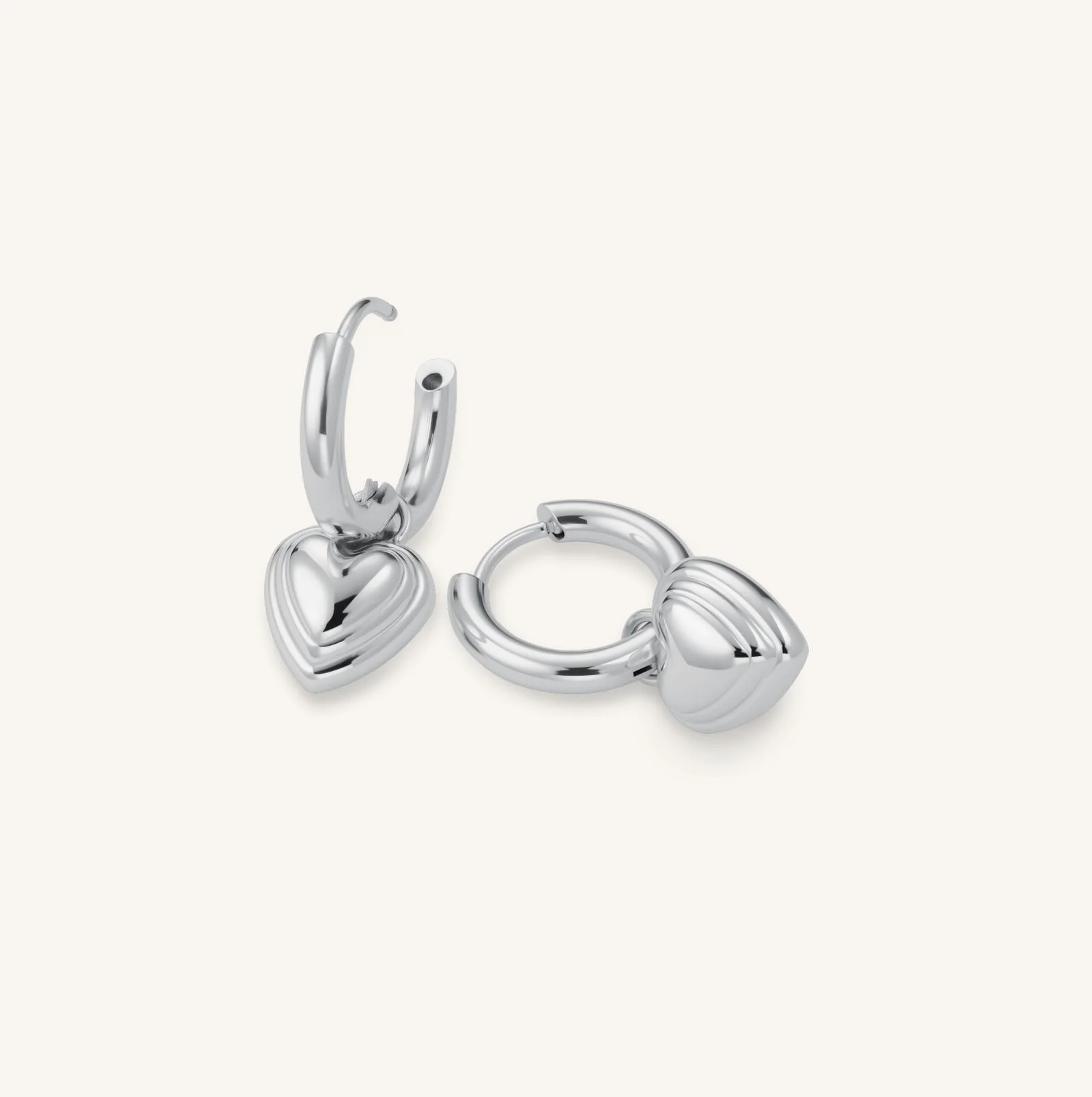 Heart Pendant Earrings - Image 6