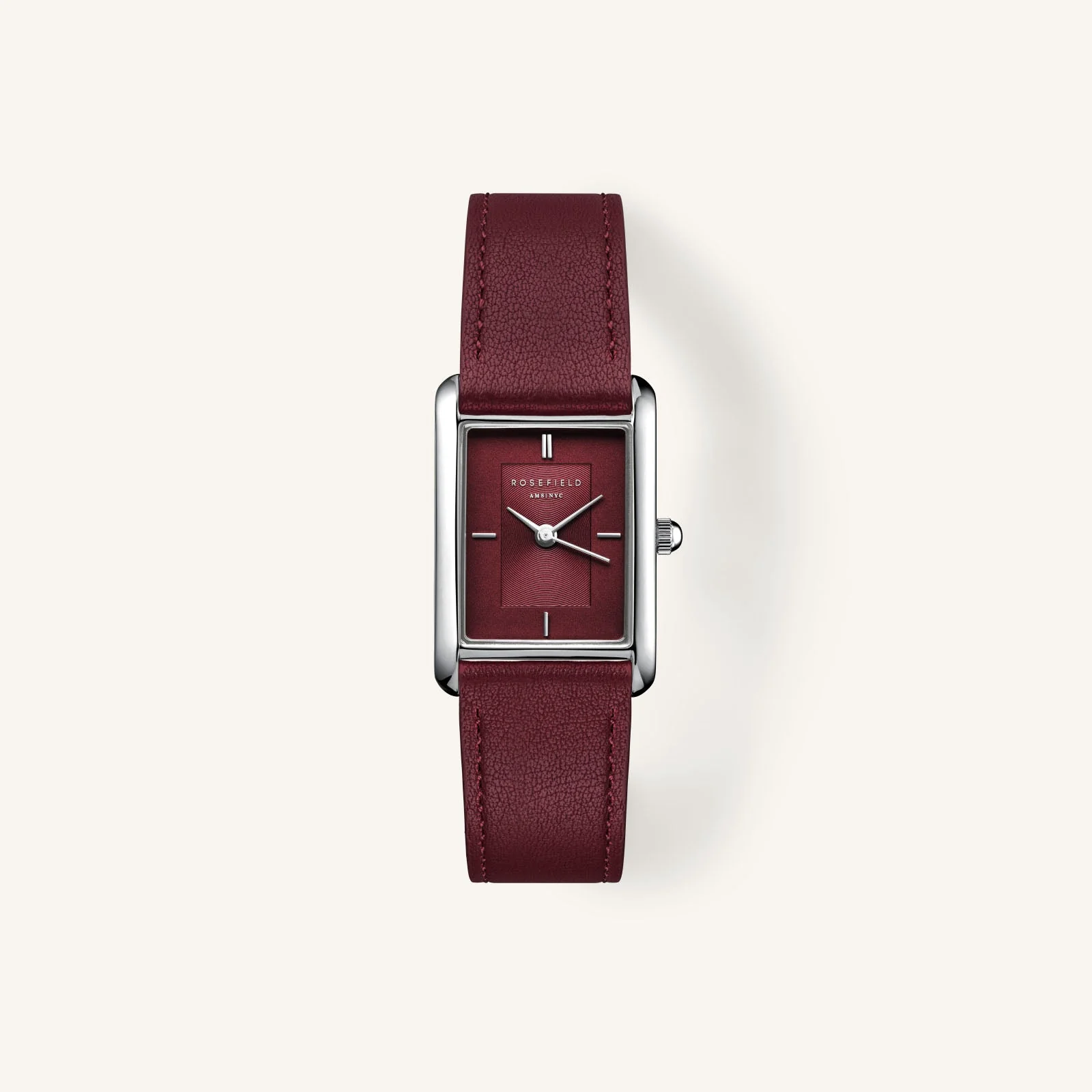 Burgundy Leather Strap - Image 2