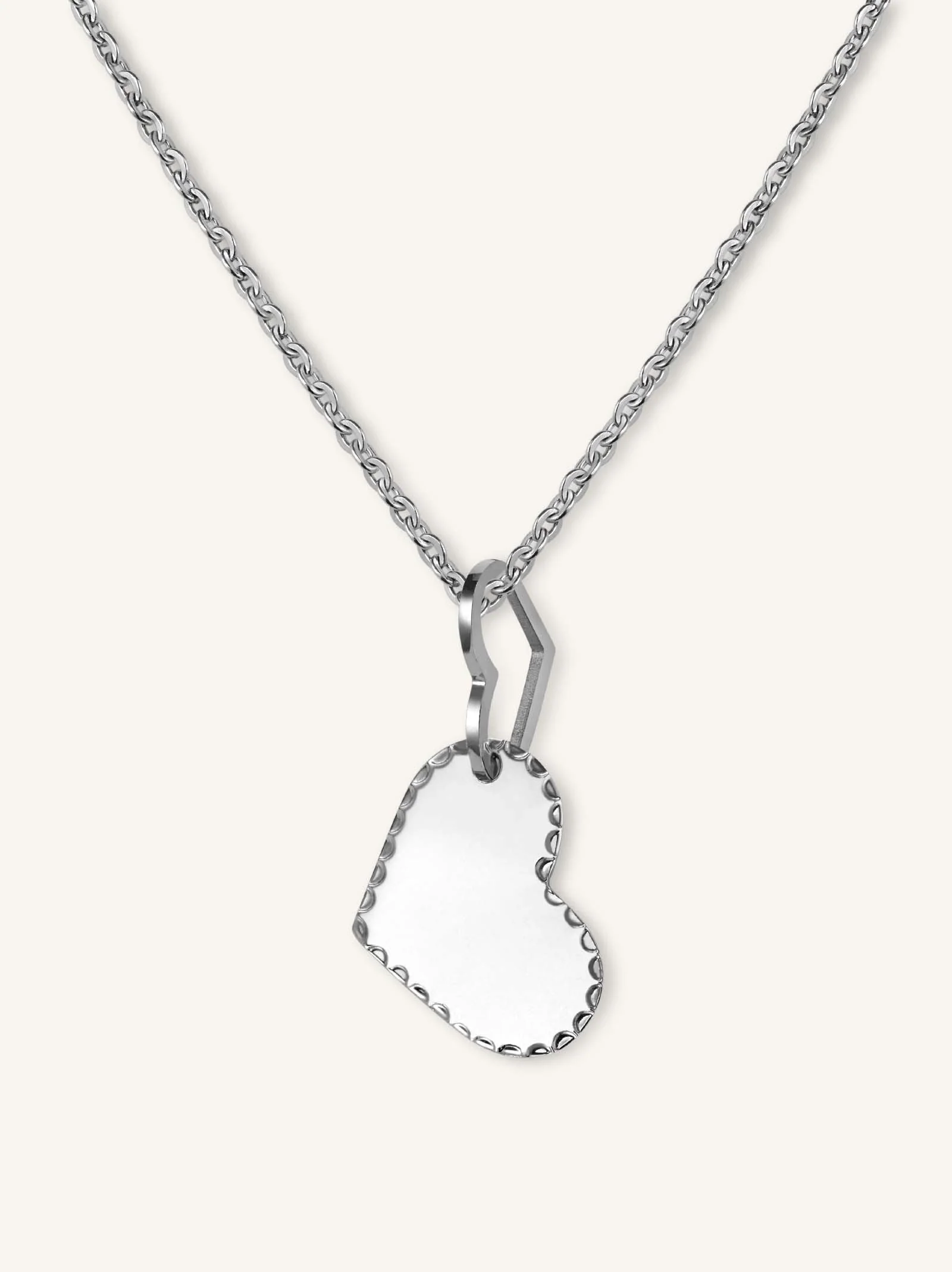 Duo Heart Necklace - Image 2