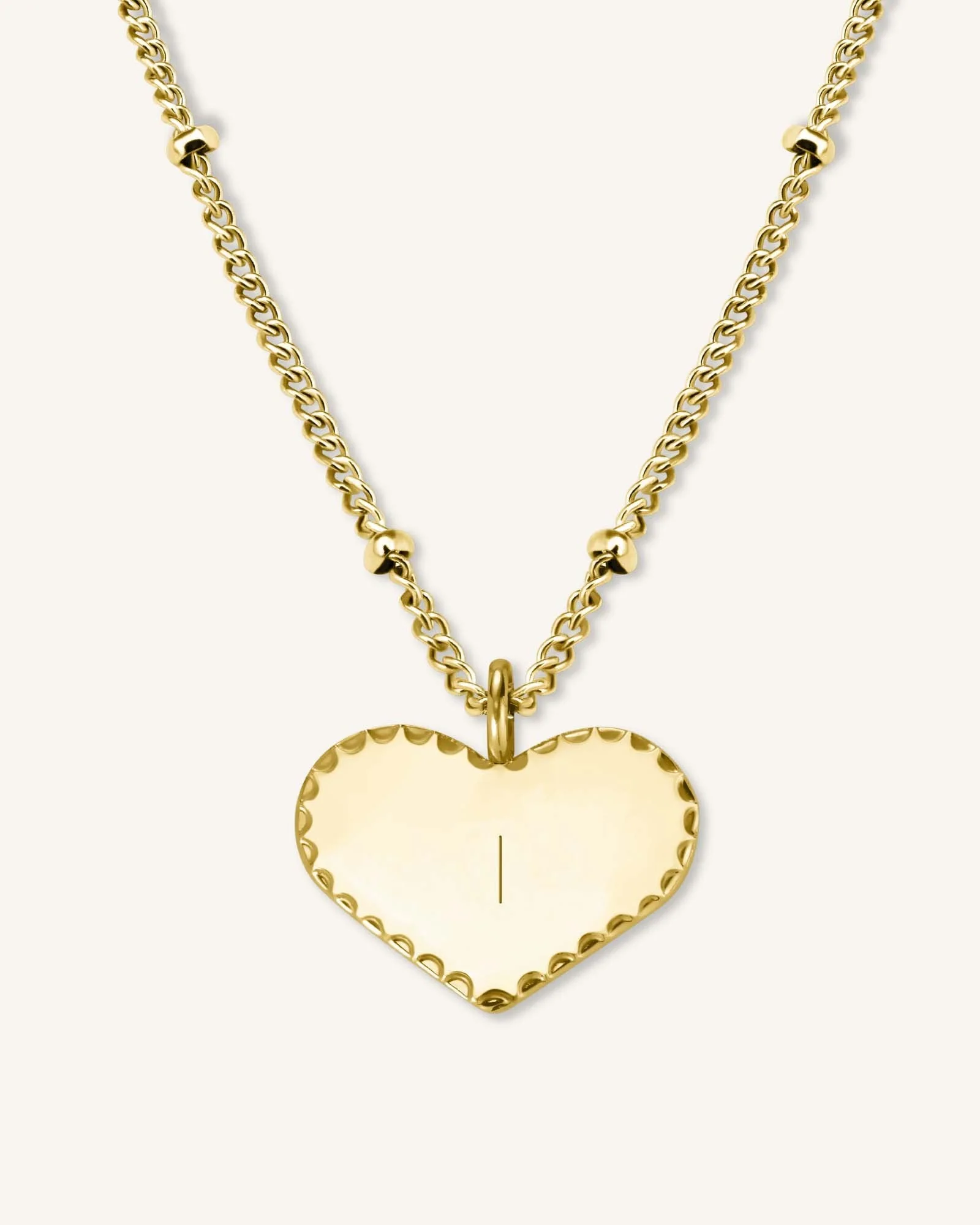 Single Heart Necklace - Image 2