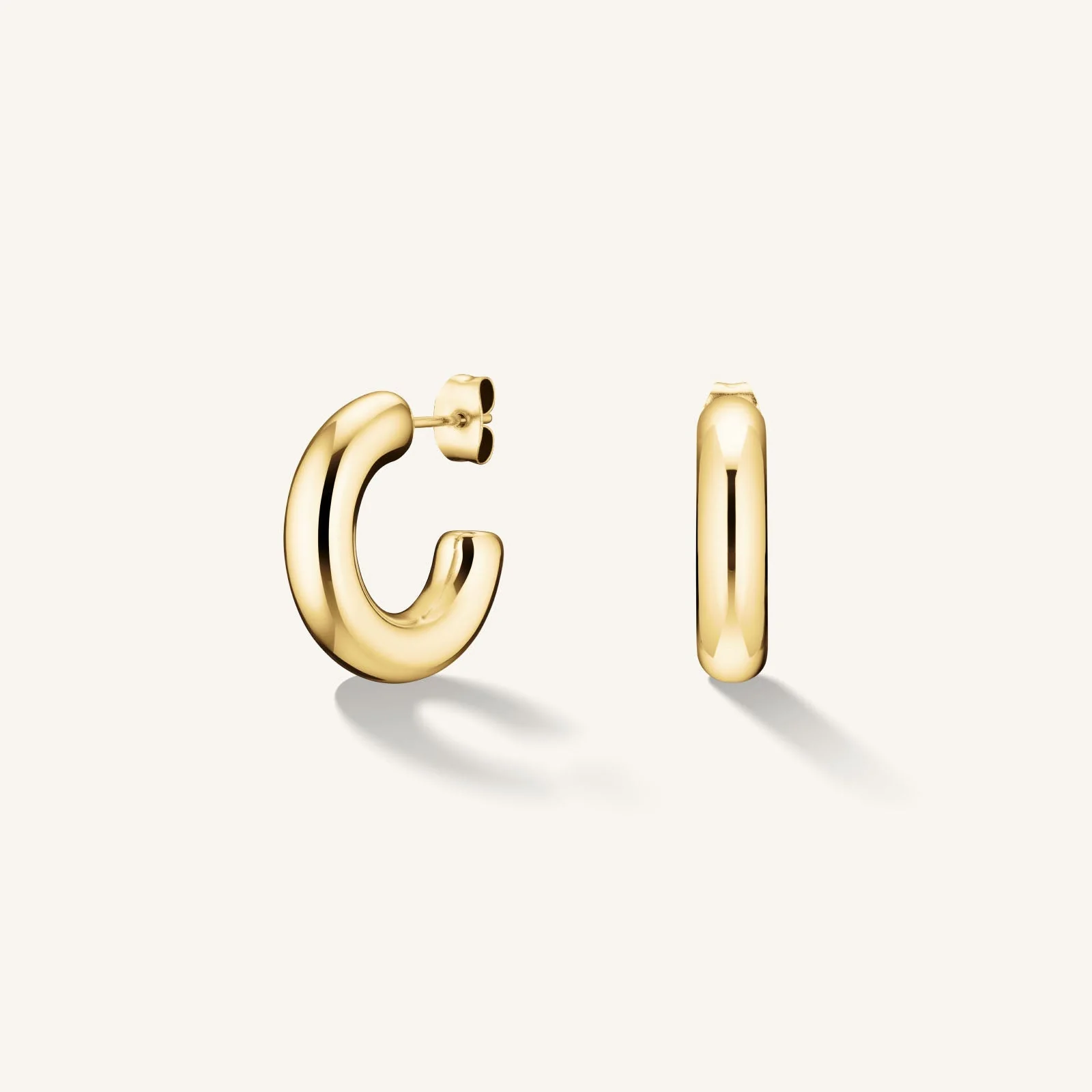 Medium Thick Hoops