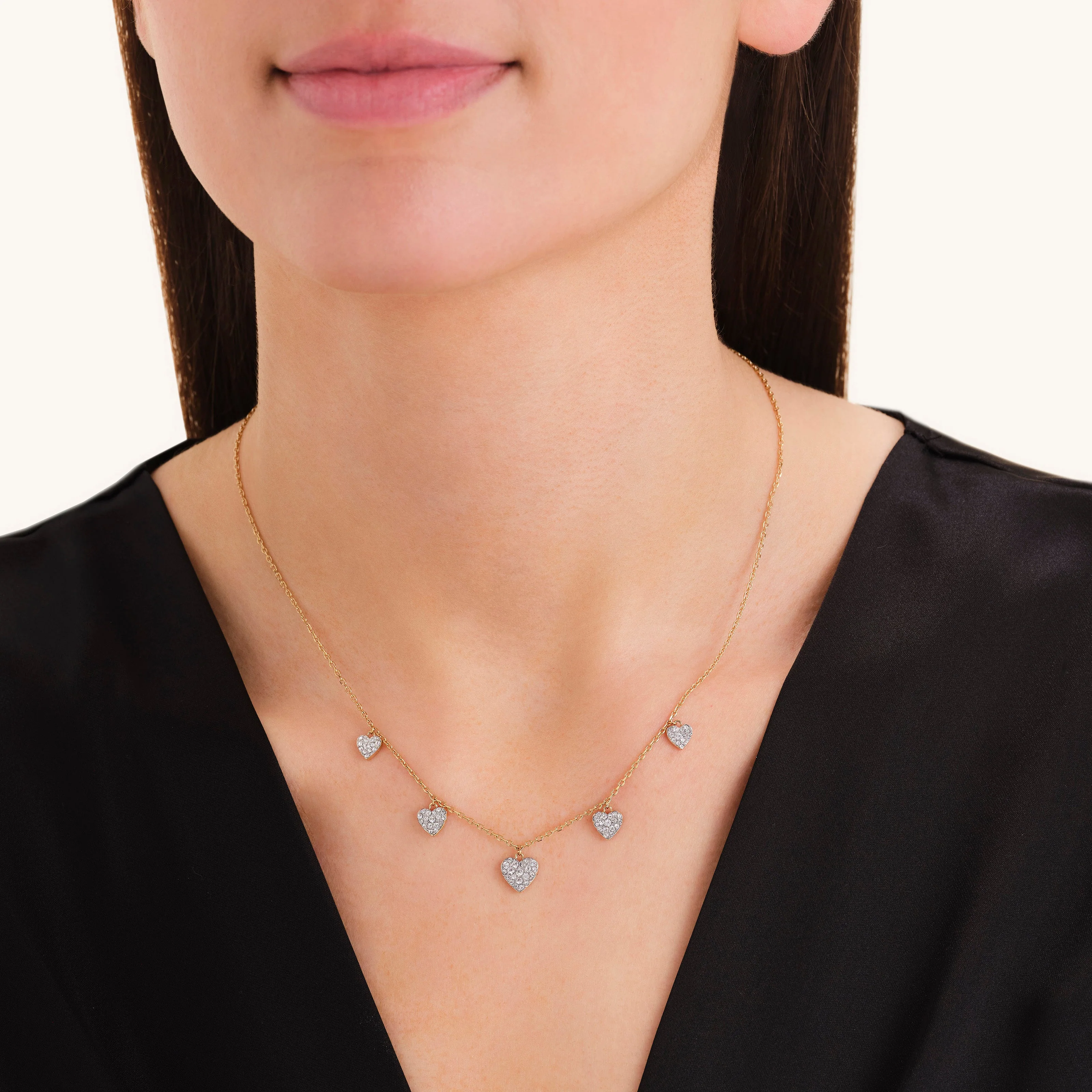 Multi Hearts Necklace - Image 2