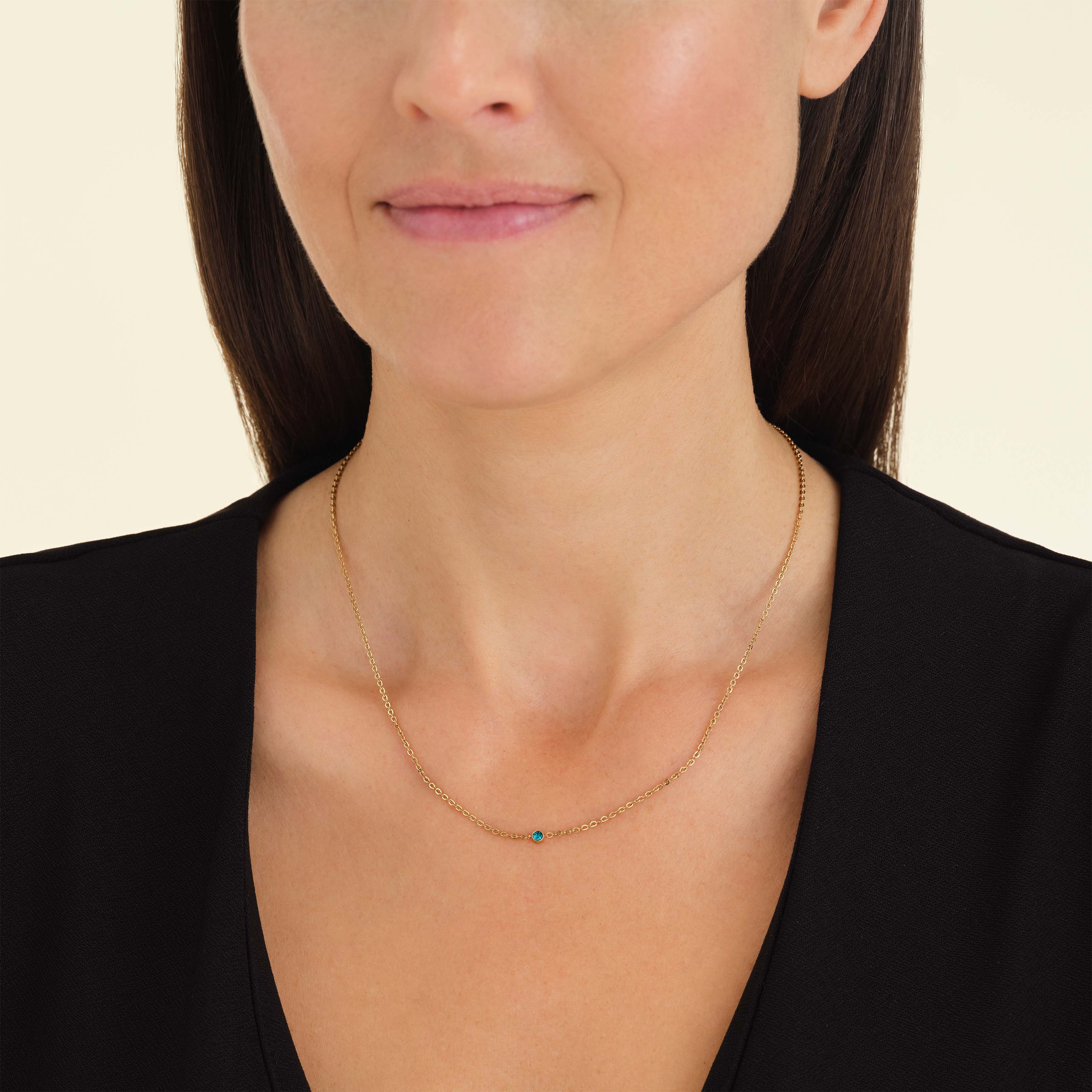 1 Birthstone Necklace - Image 4