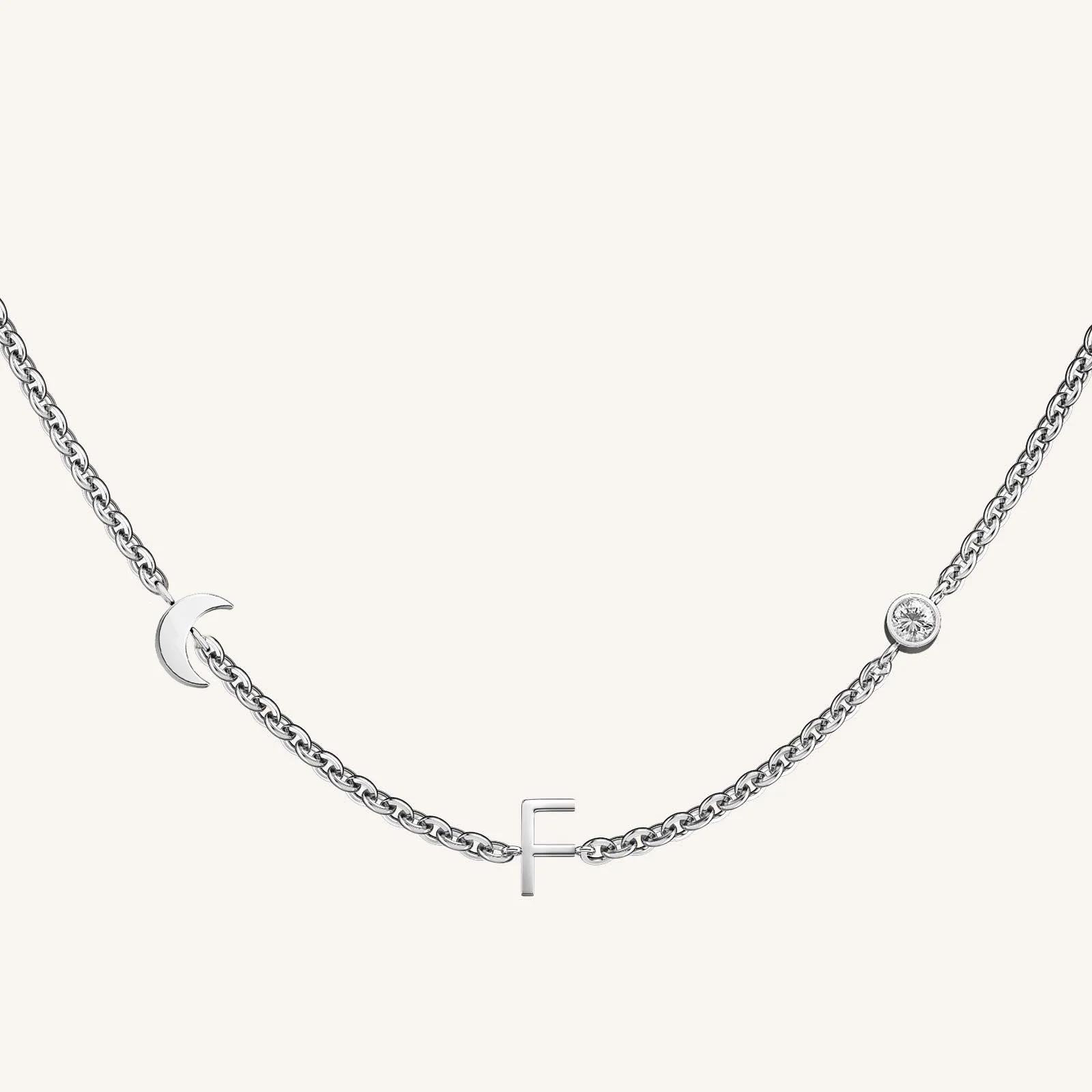 3 Charm Necklace - Image 6