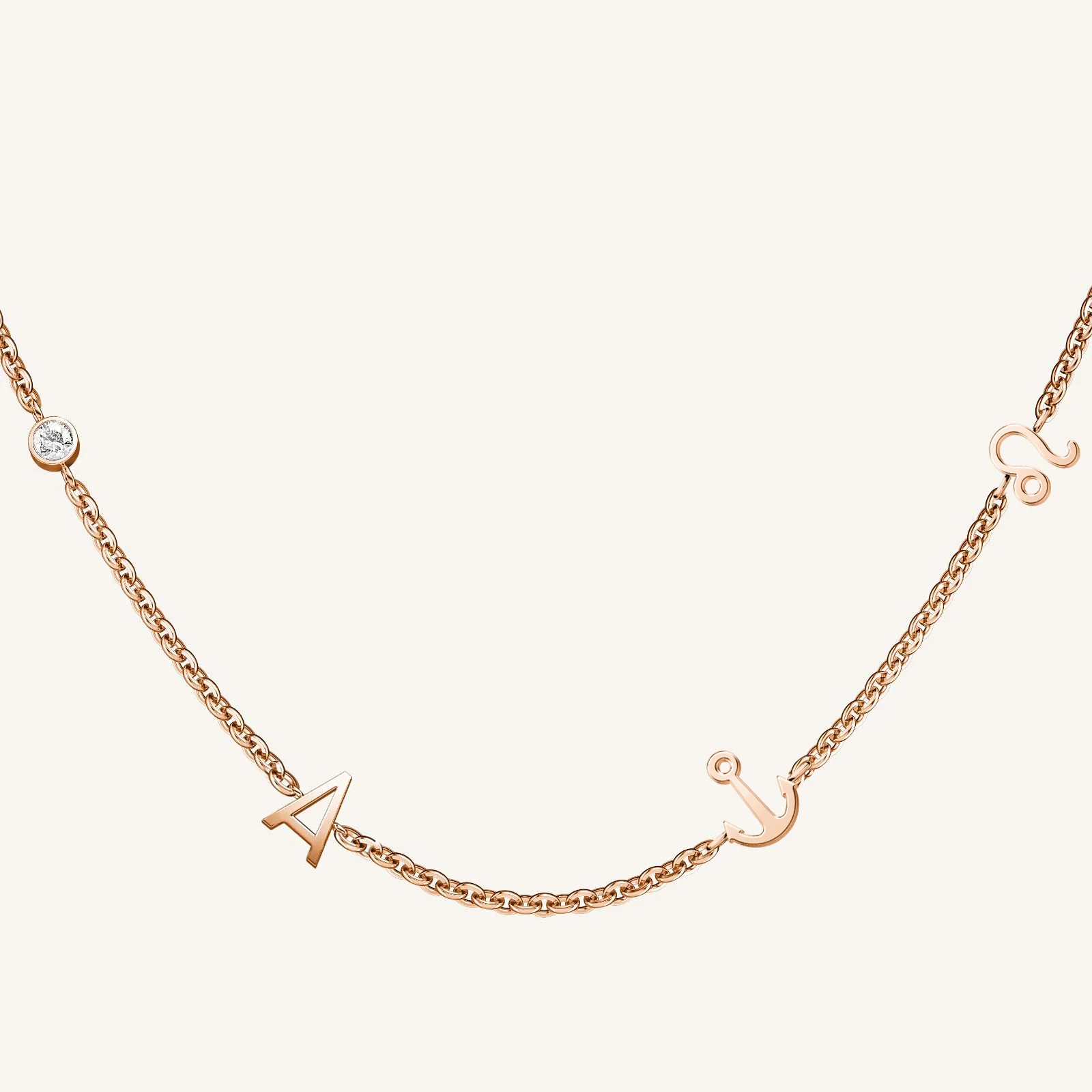 4 Charm Necklace - Image 5