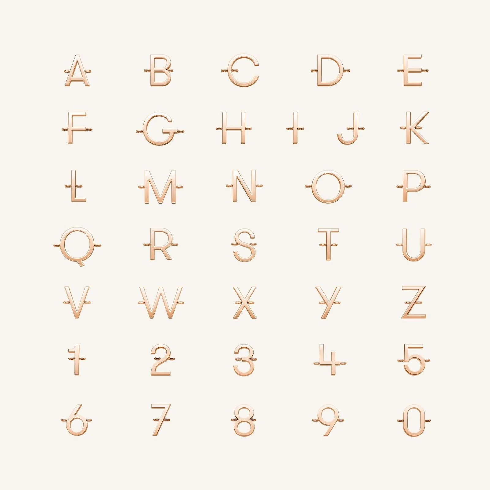 5 Charm Necklace - Image 12