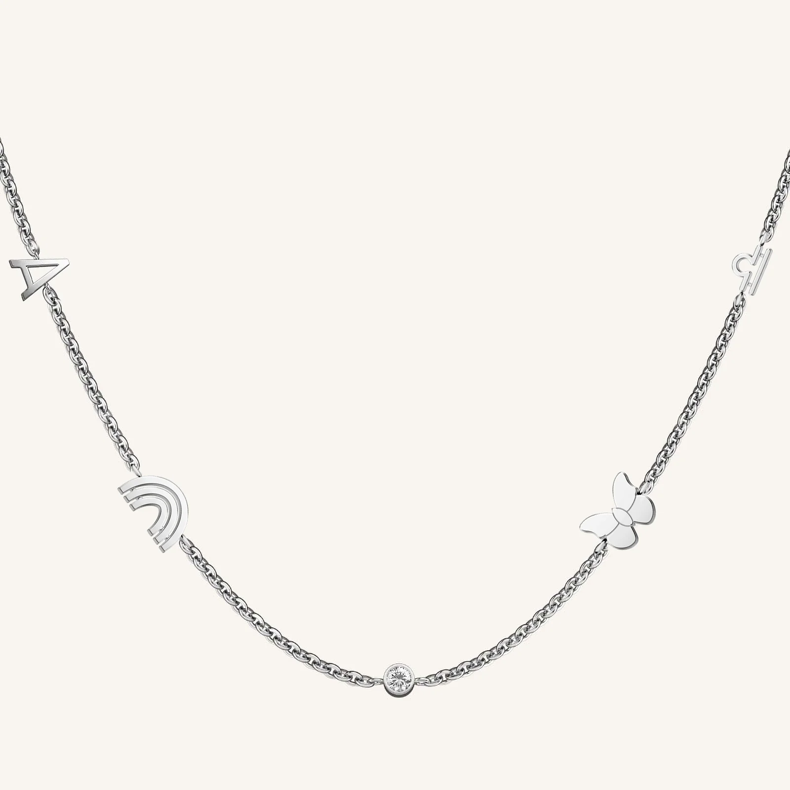 5 Charm Necklace - Image 6