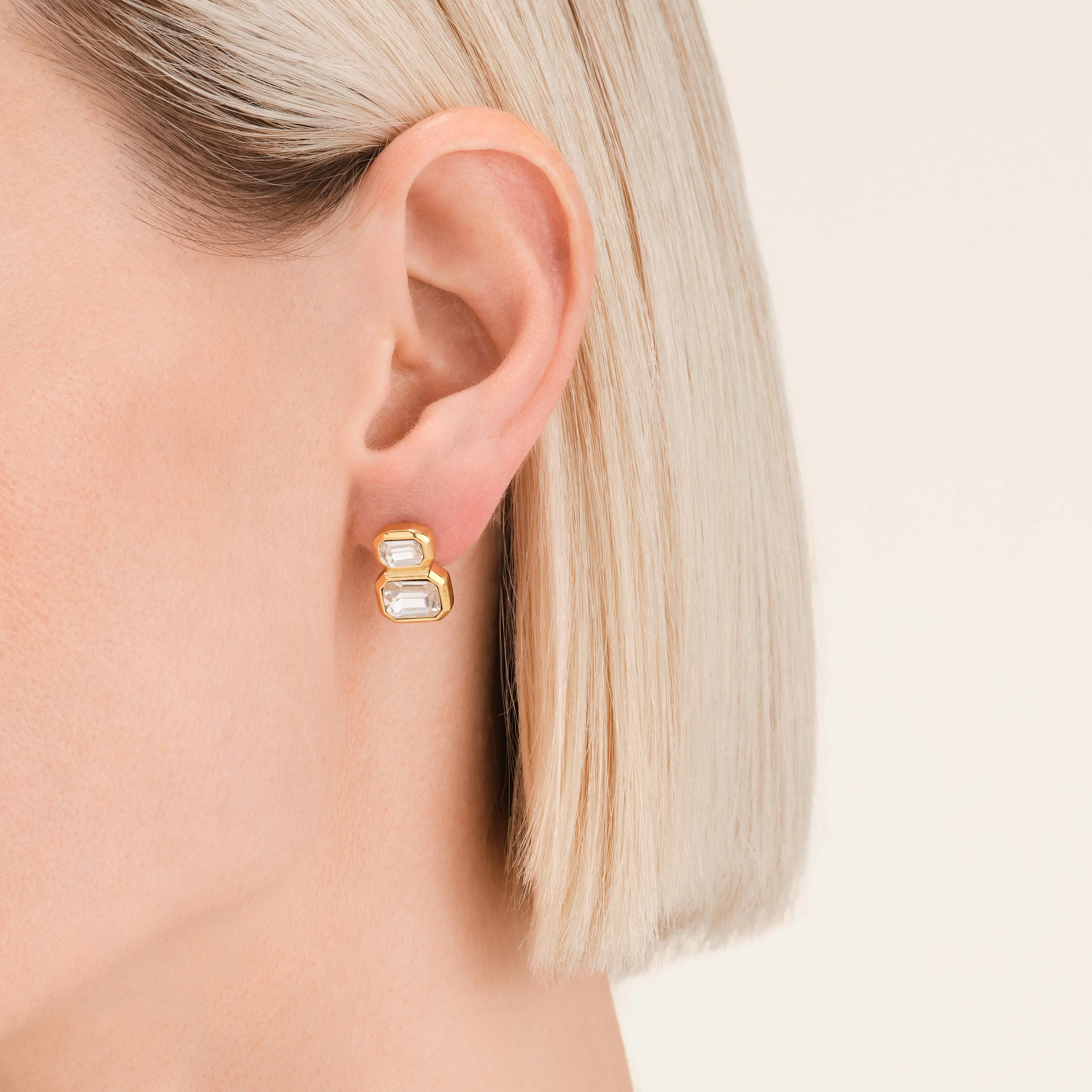 Octagon Double Studs - Image 2