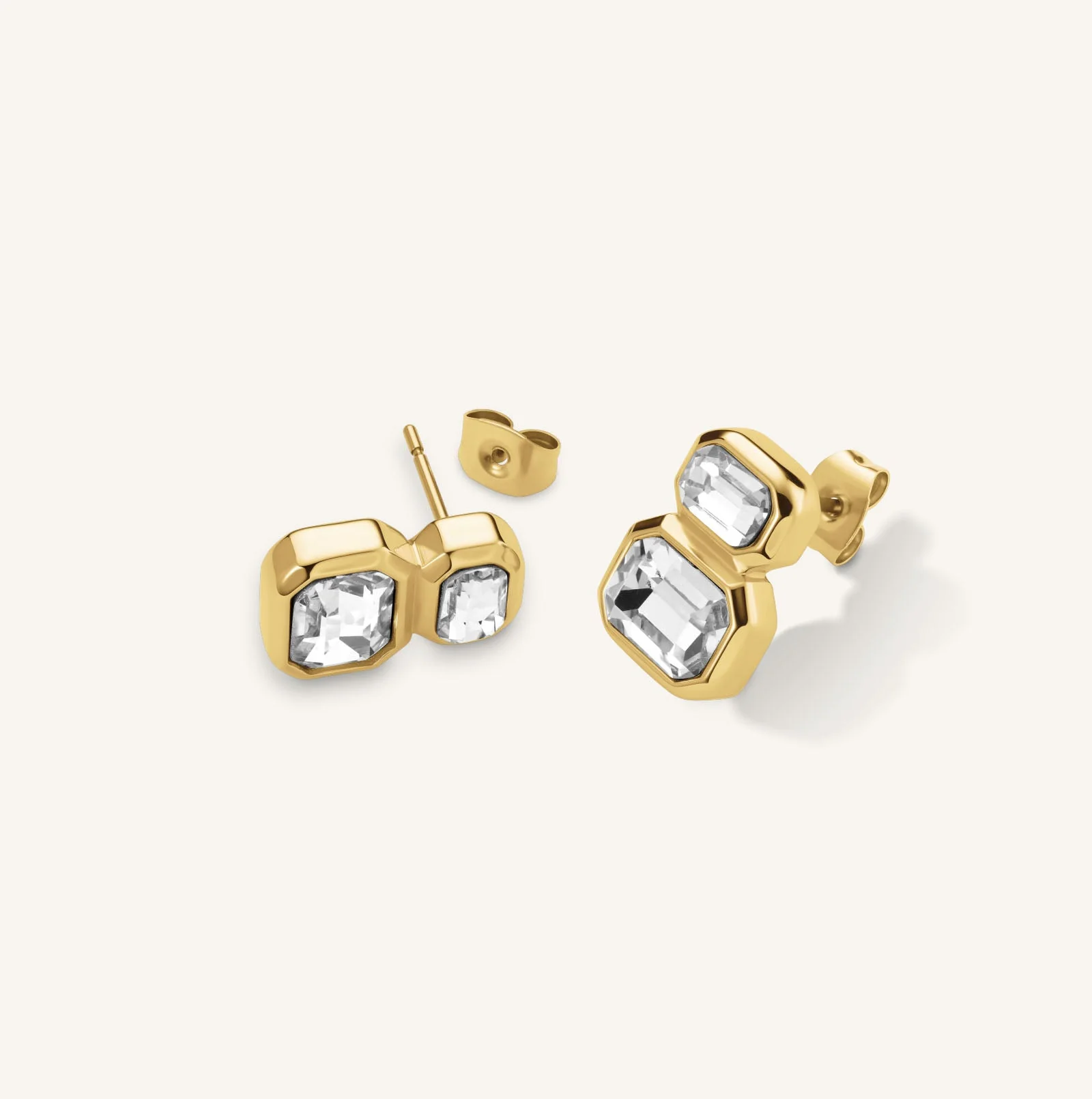 Octagon Double Studs - Image 3