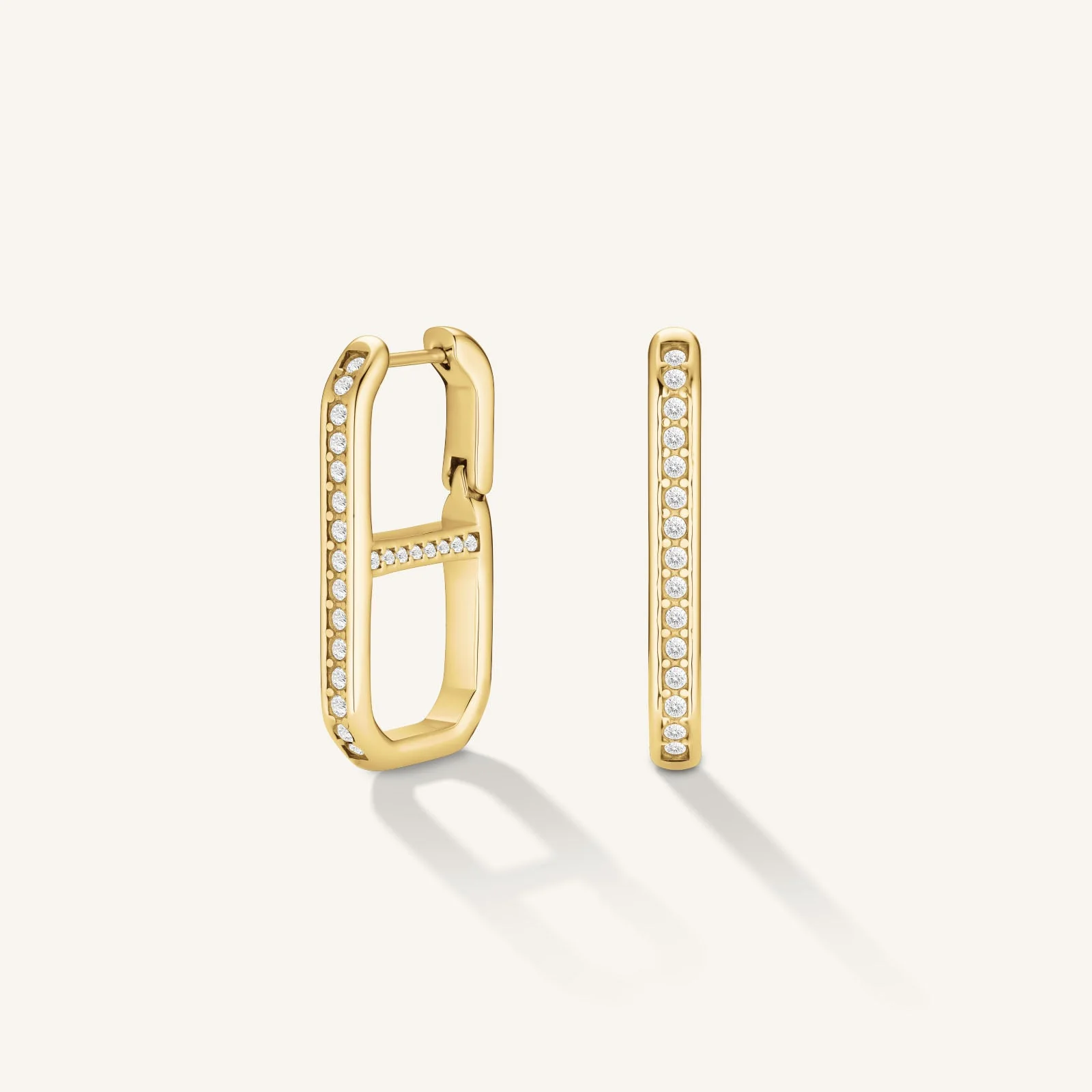 Octagon Earrings