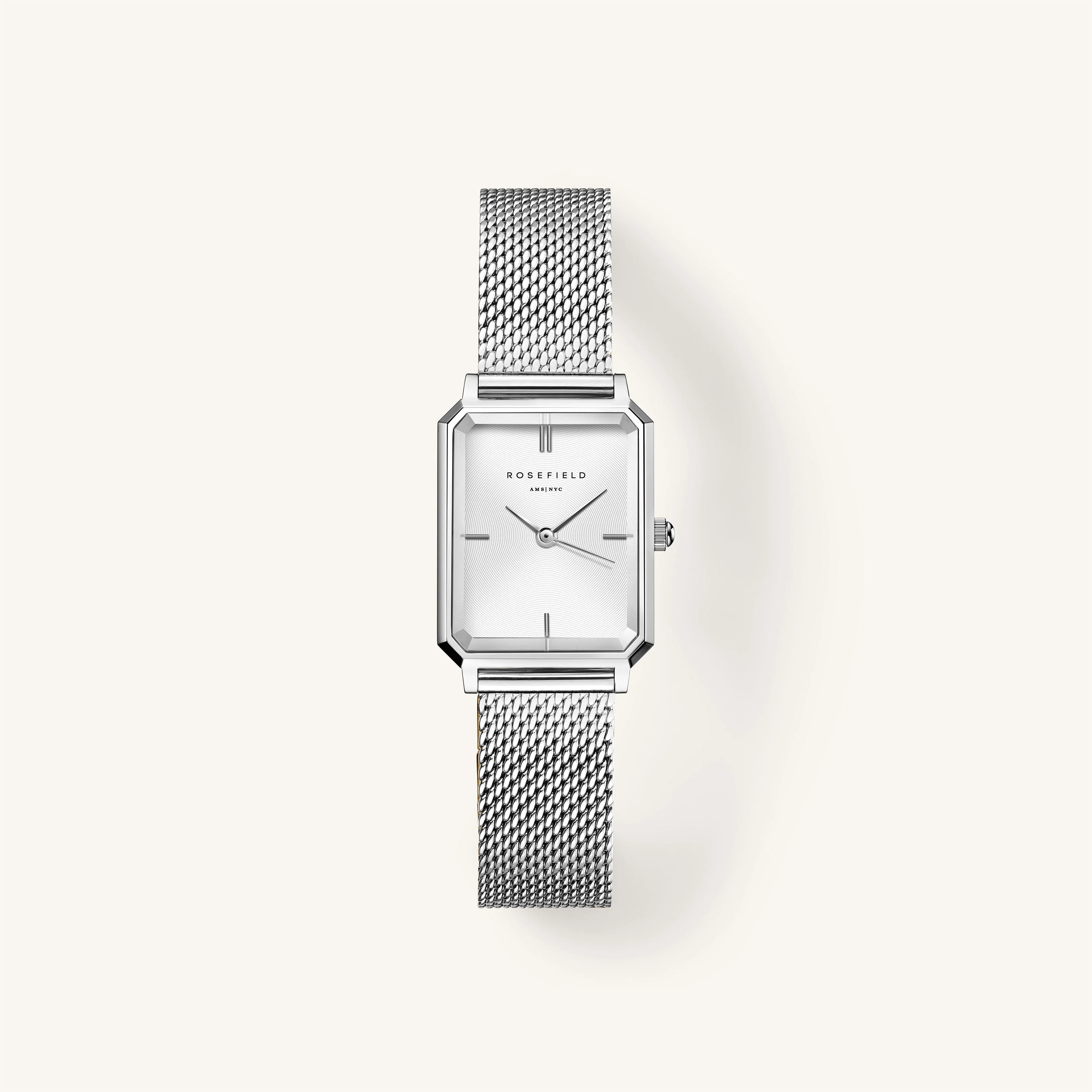 Octagon XS Mesh Silver - Engraved - Image 2