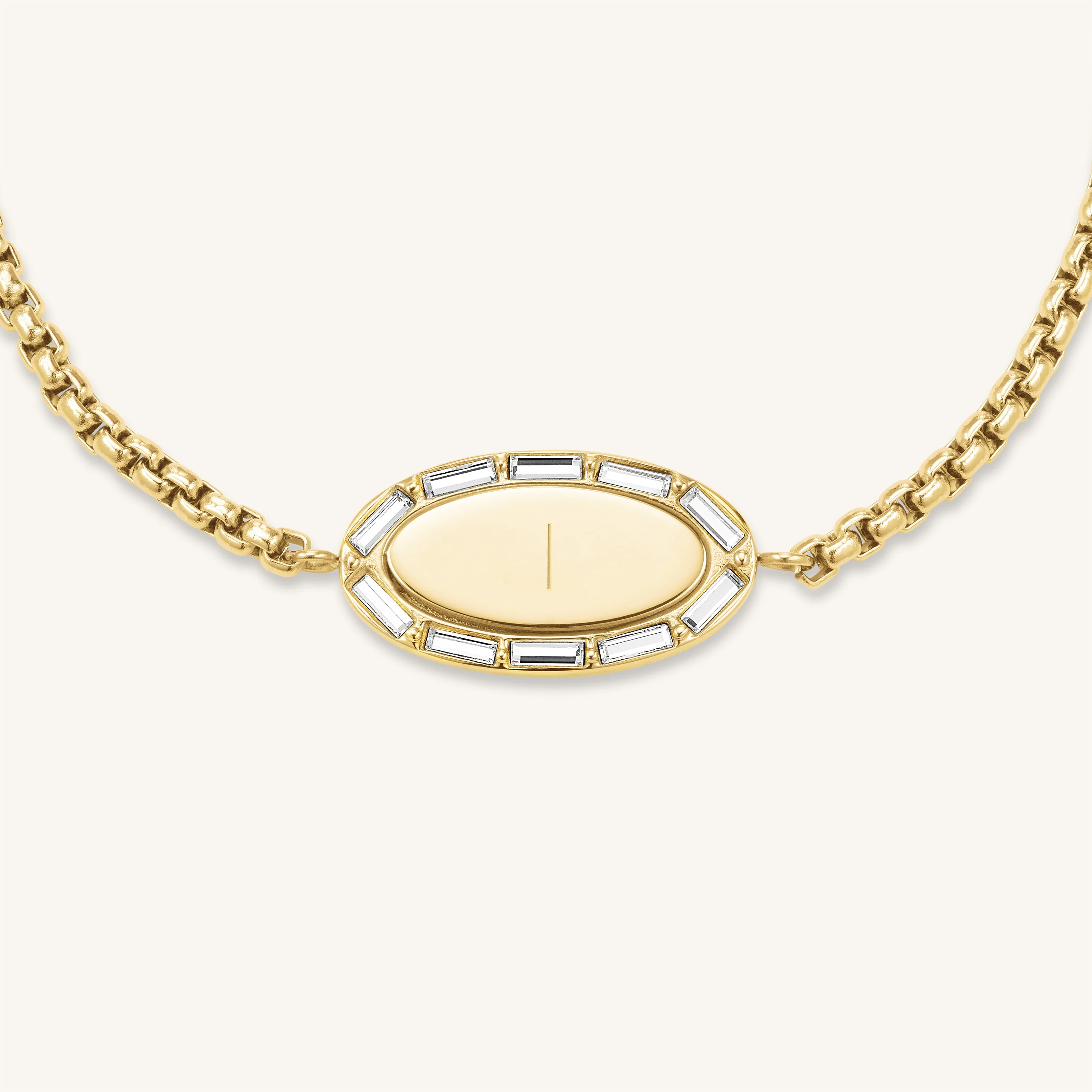 Oval Baguette Bracelet