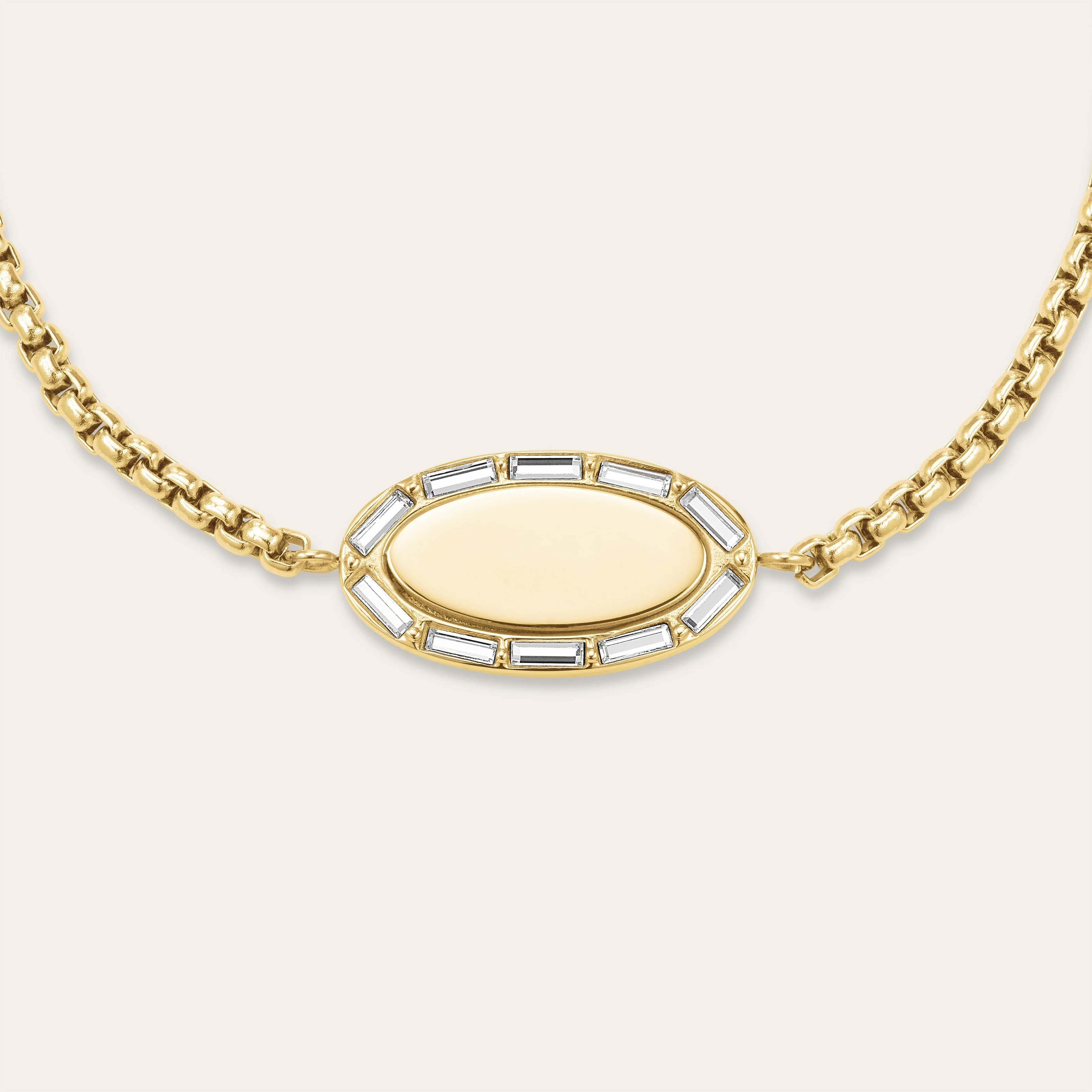 Oval Baguette Bracelet