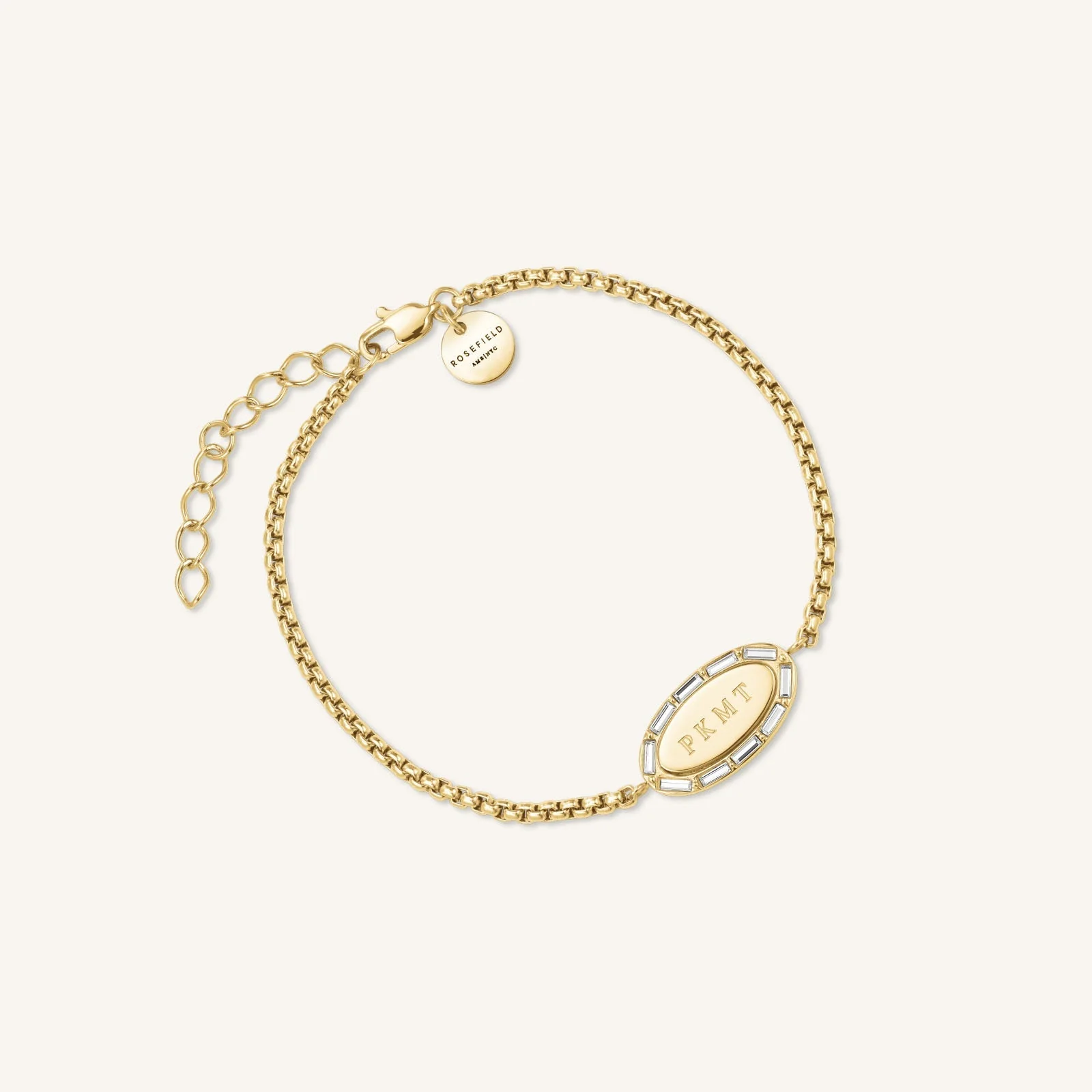 Oval Baguette Bracelet - Image 2