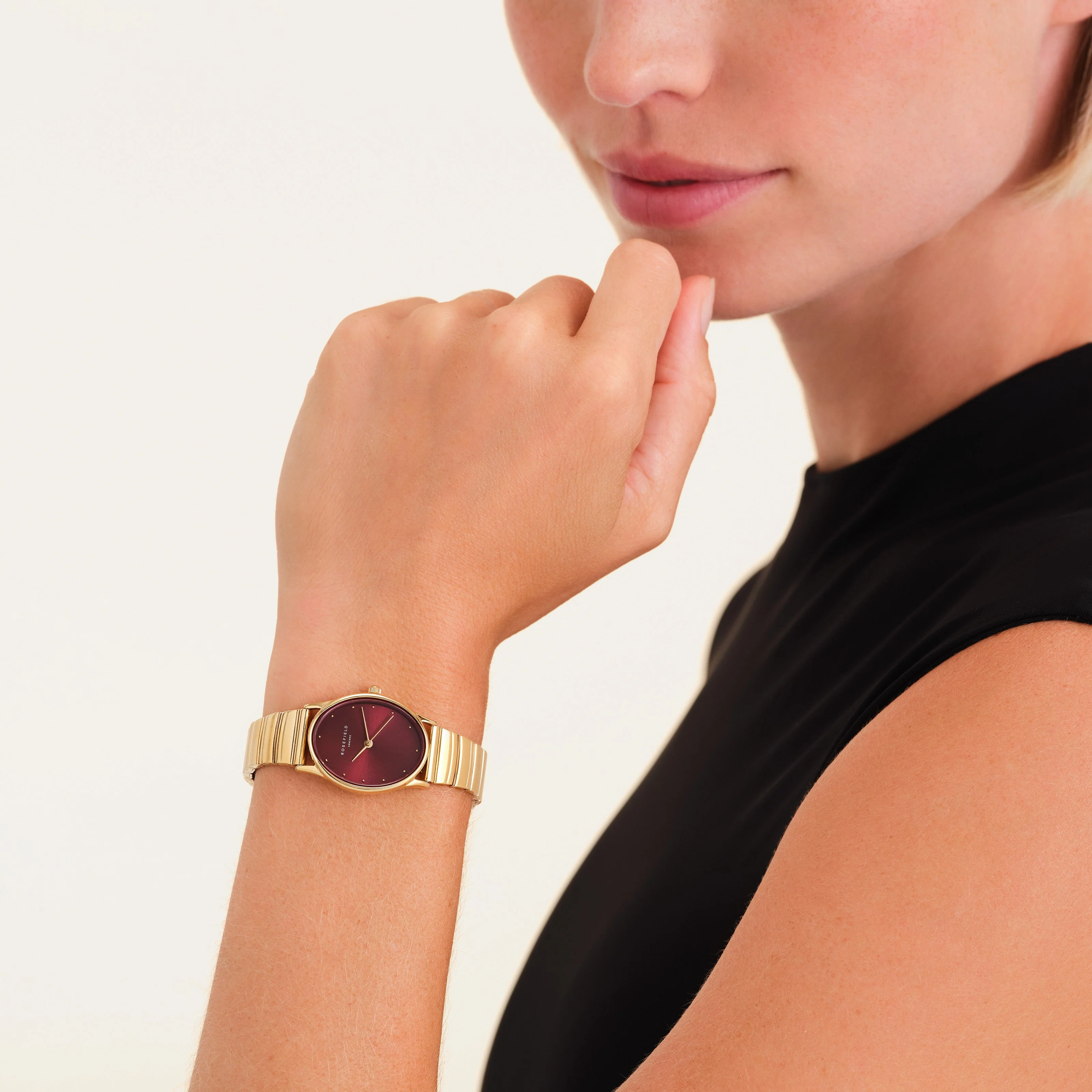 Oval Burgundy - Image 2