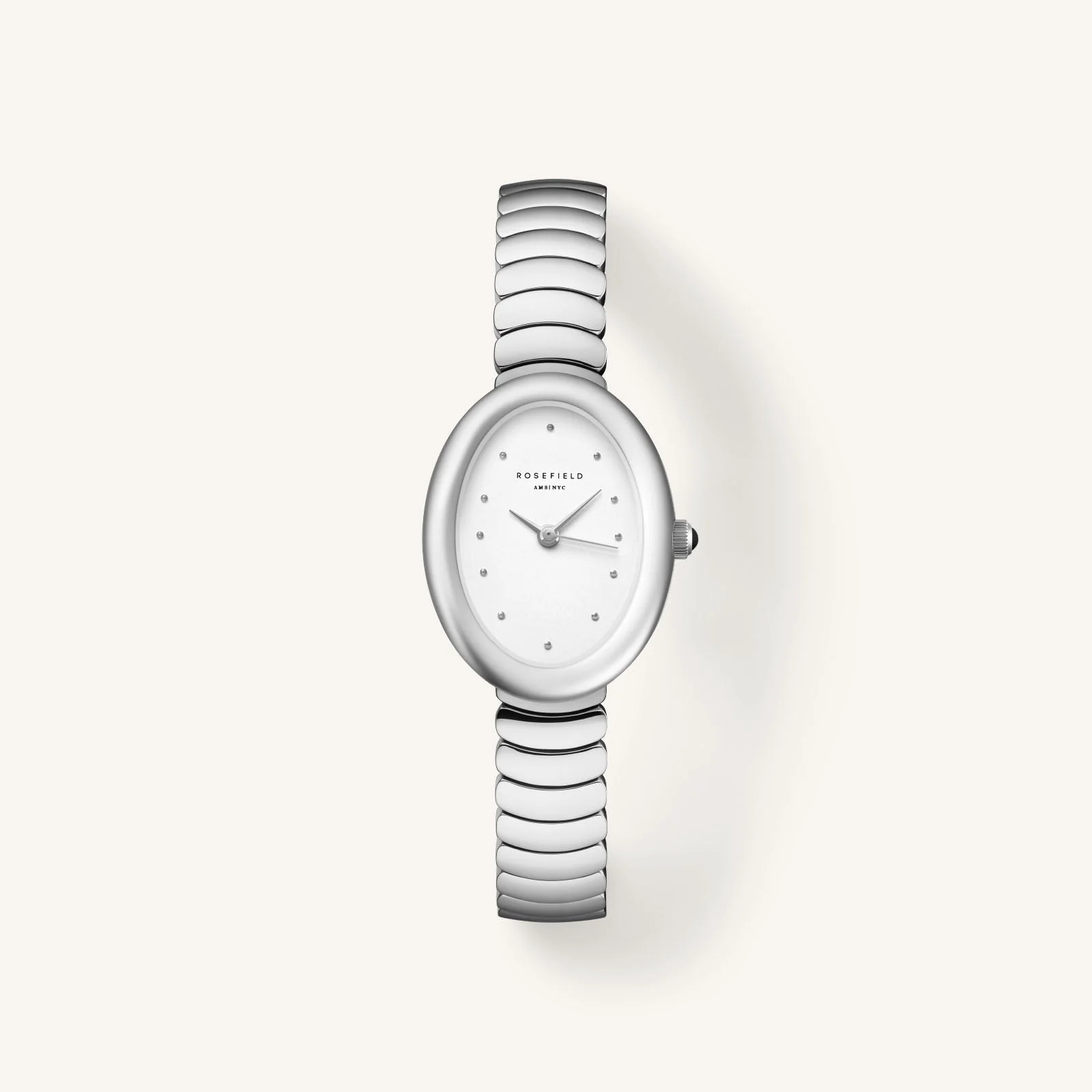 Ovale White Silver -  Engraved - Image 2