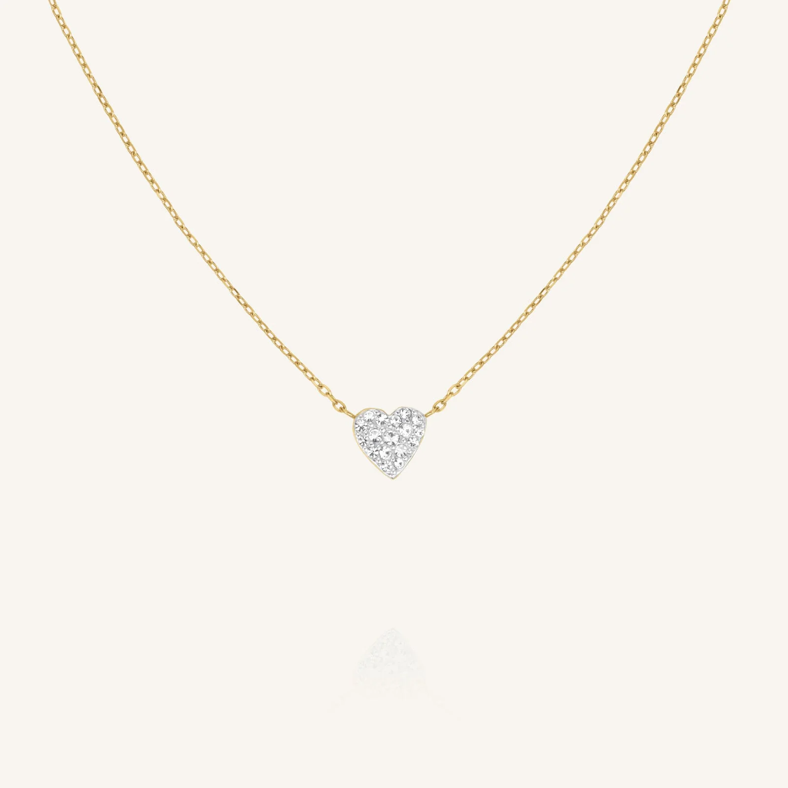 Pavé Heart Necklace