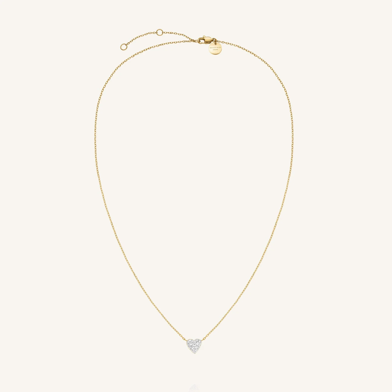 Pavé Heart Necklace - Image 4