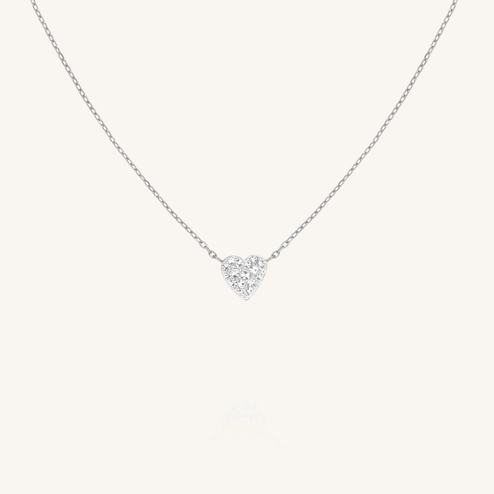 Pavé Heart Necklace - Image 6