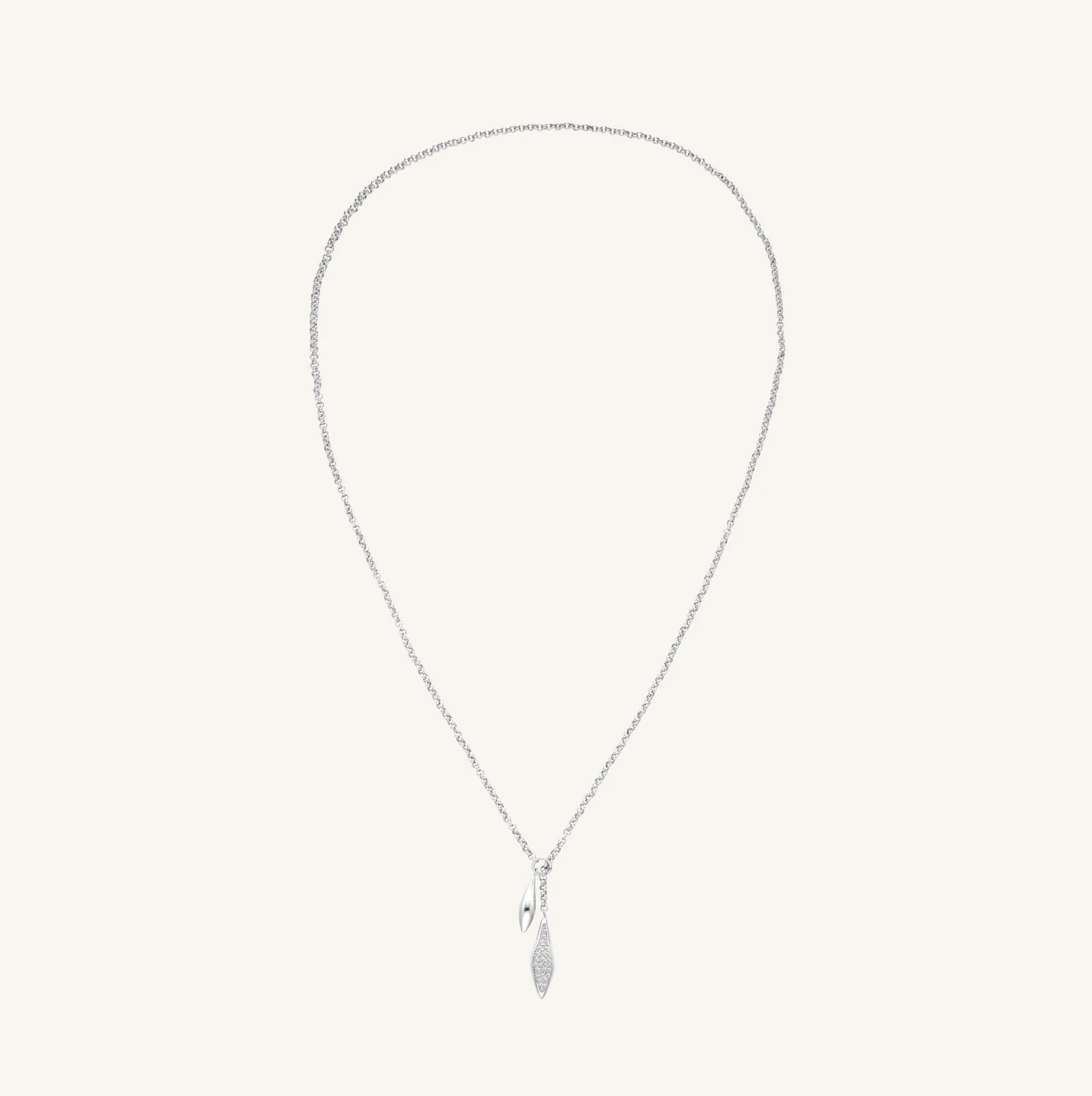 Pave Lariat Necklace - Image 8
