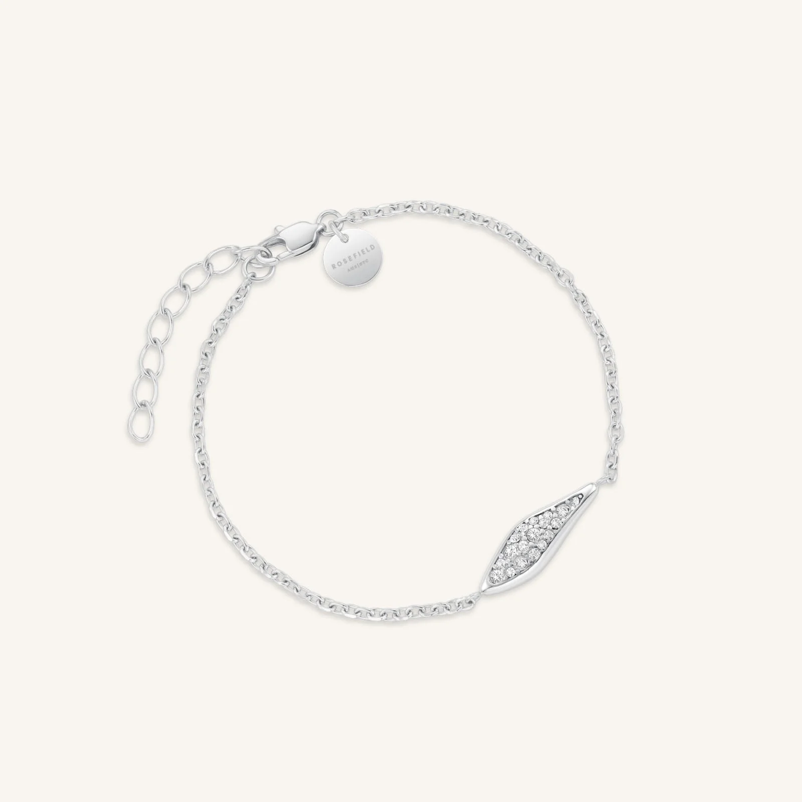Pave Leaf Bracelet - Image 5