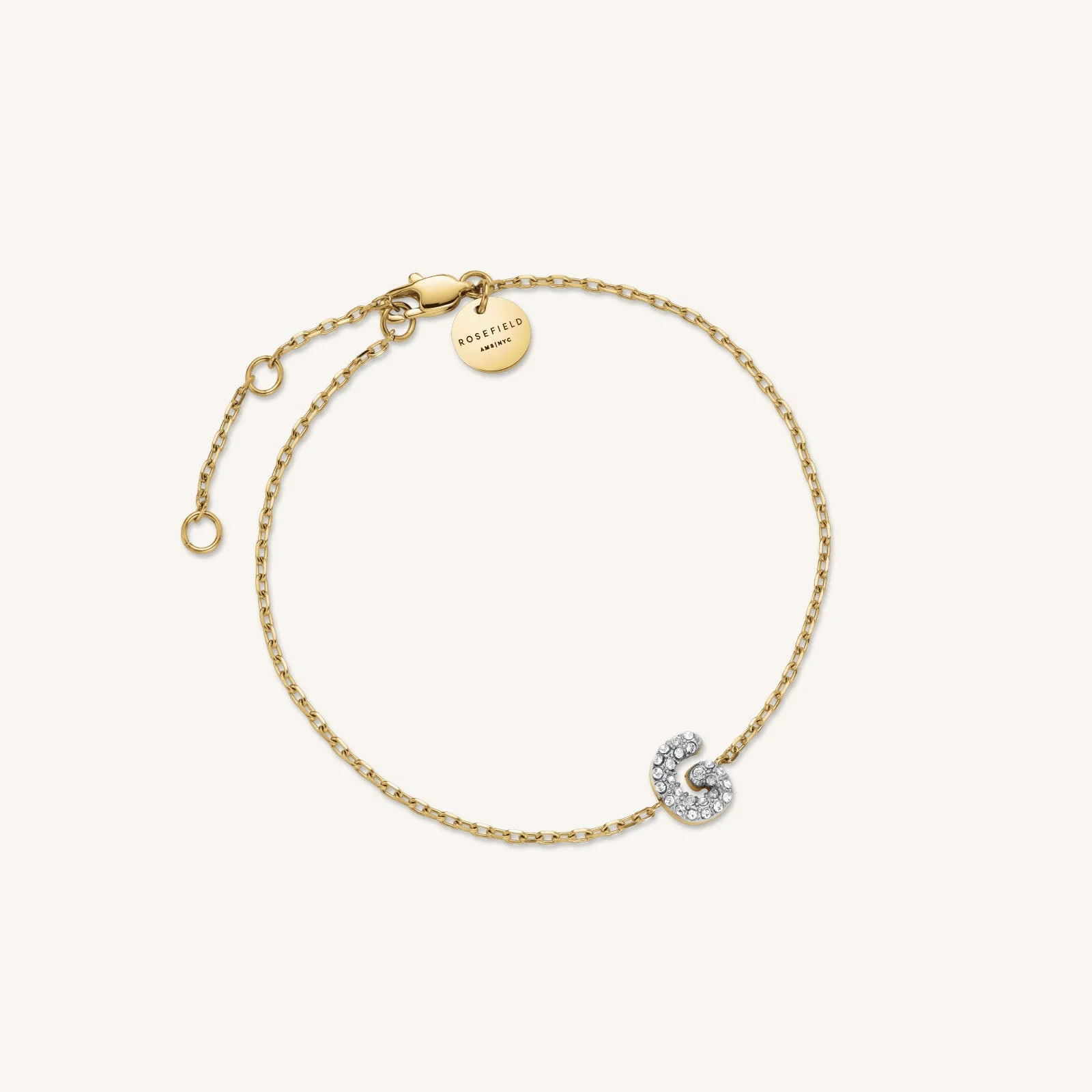 Crystal Letter G Bracelet