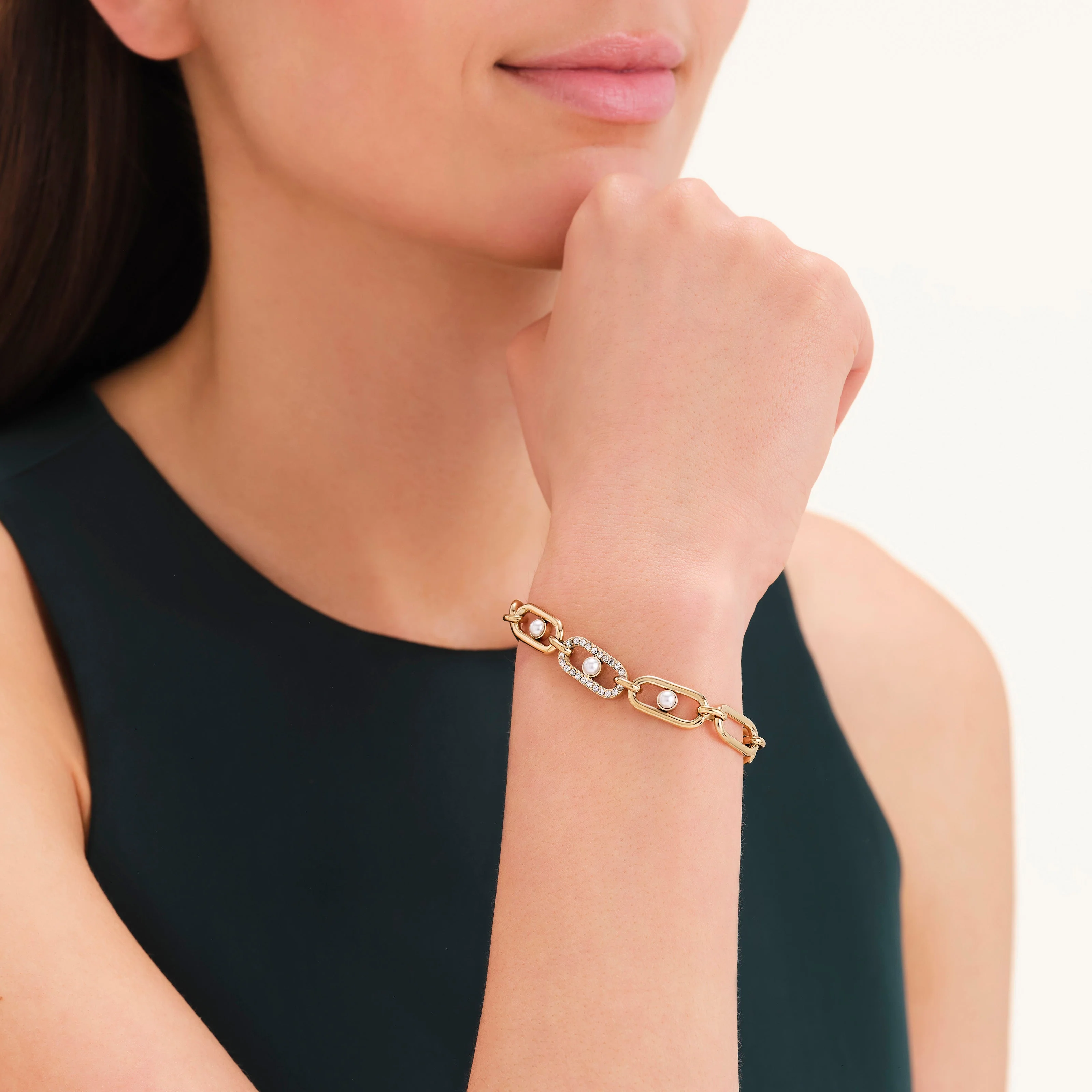Pearl Crystals Bracelet - Image 2