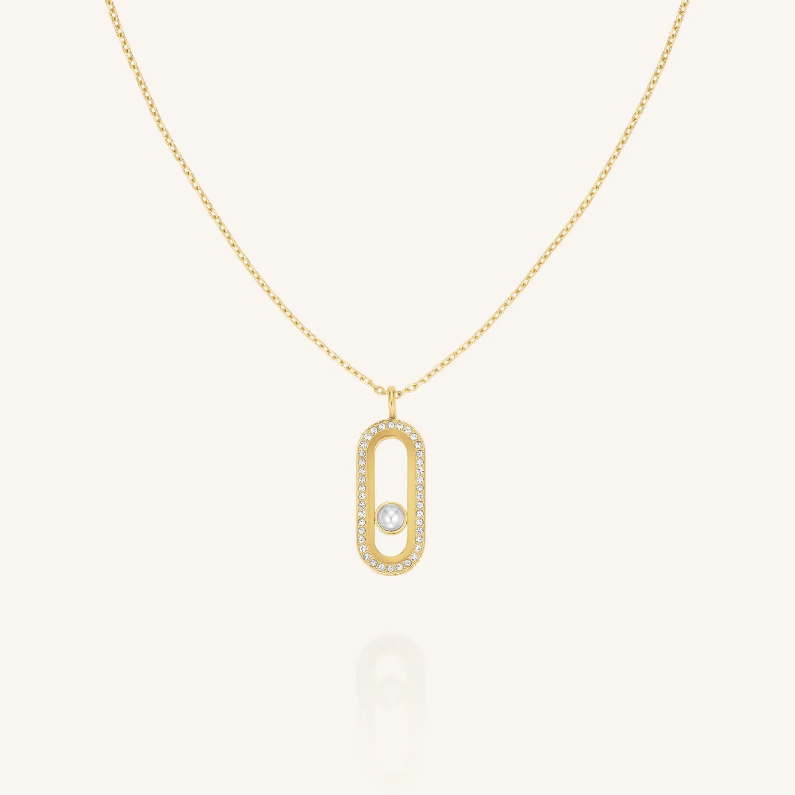 Pearl Crystals Necklace