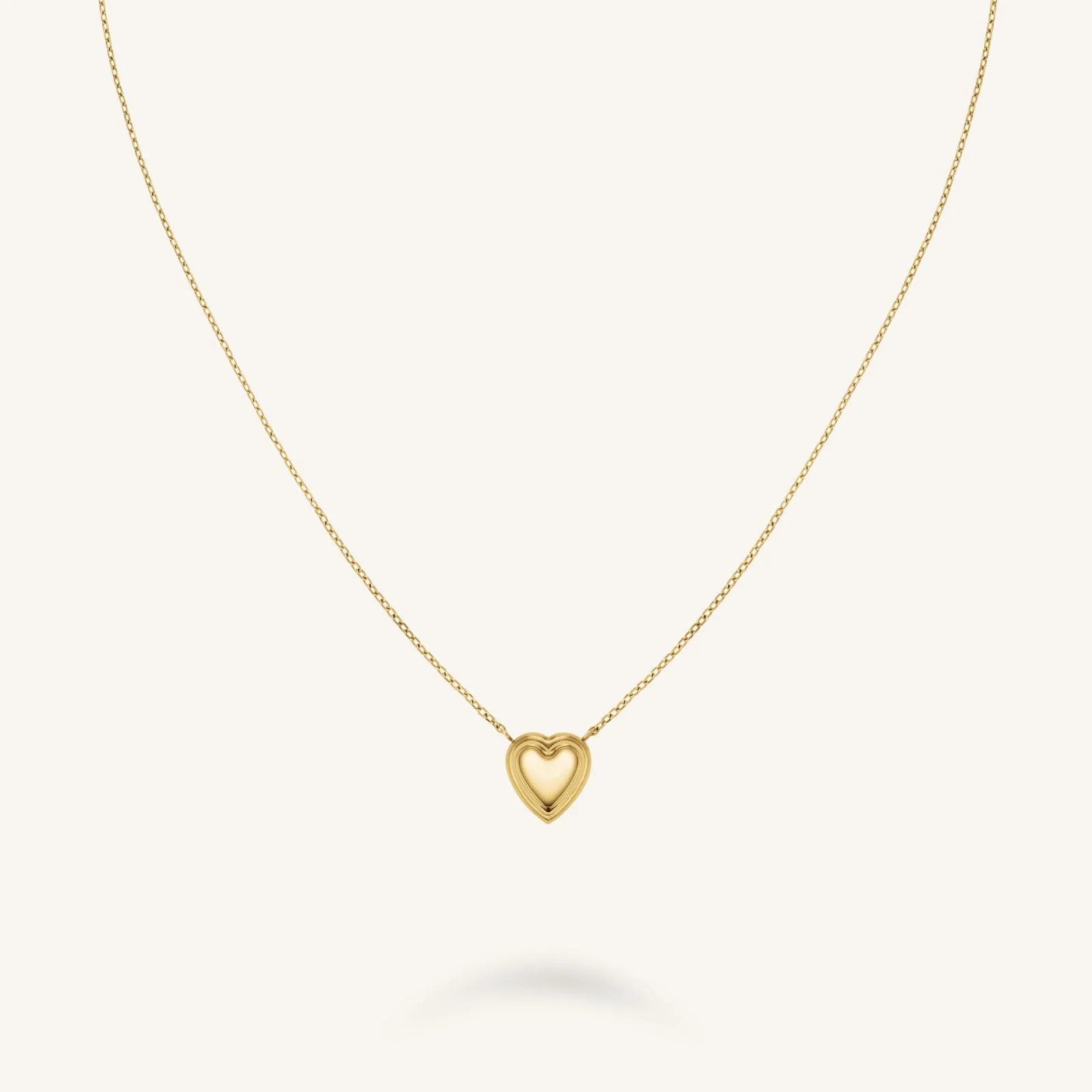 Puffy Heart Necklace