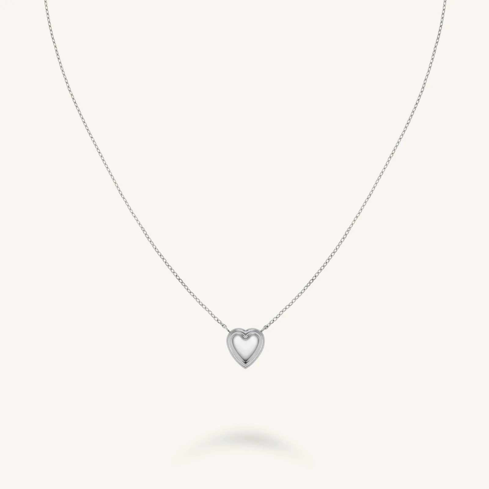 Puffy Heart Necklace - Image 6