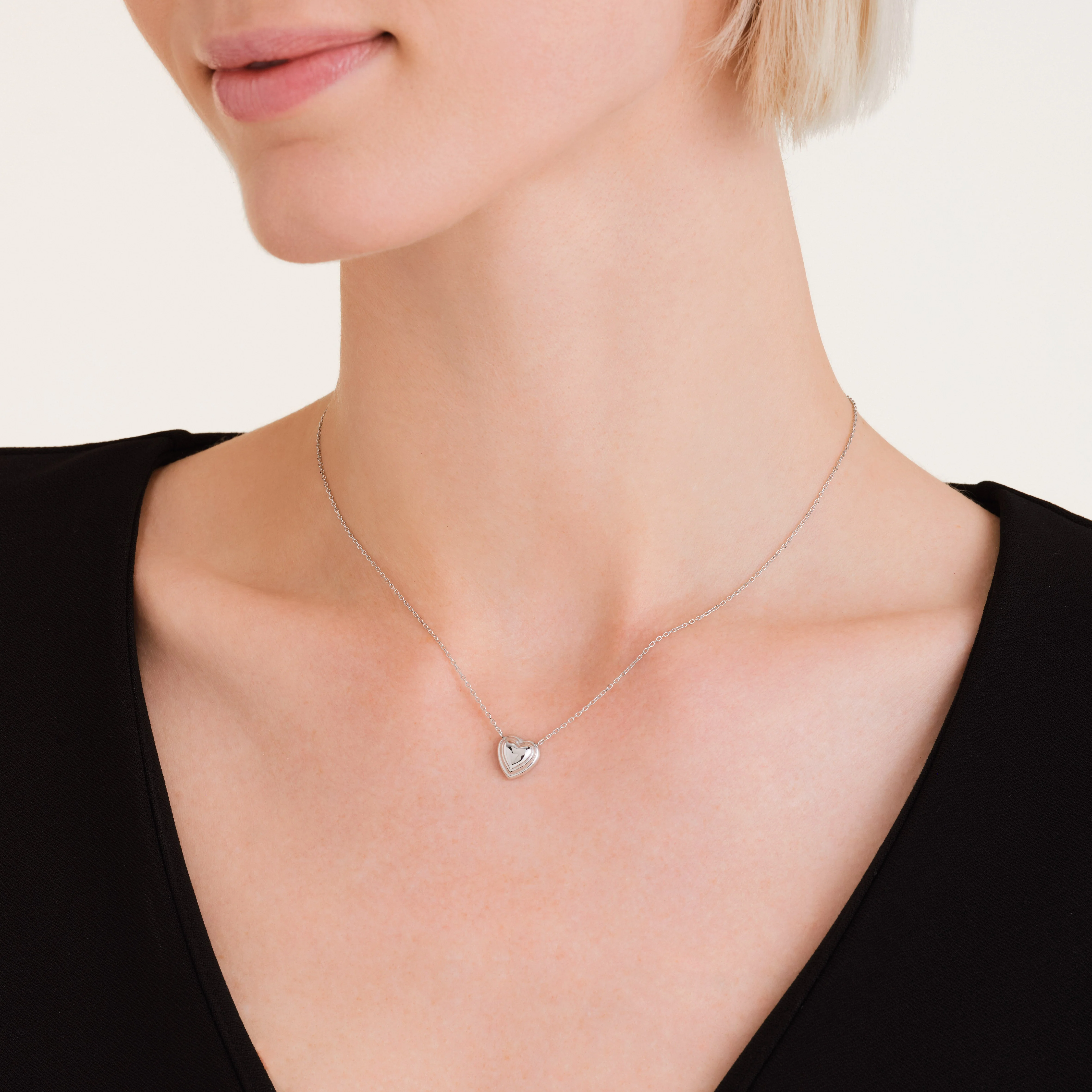 Puffy Heart Necklace - Image 7