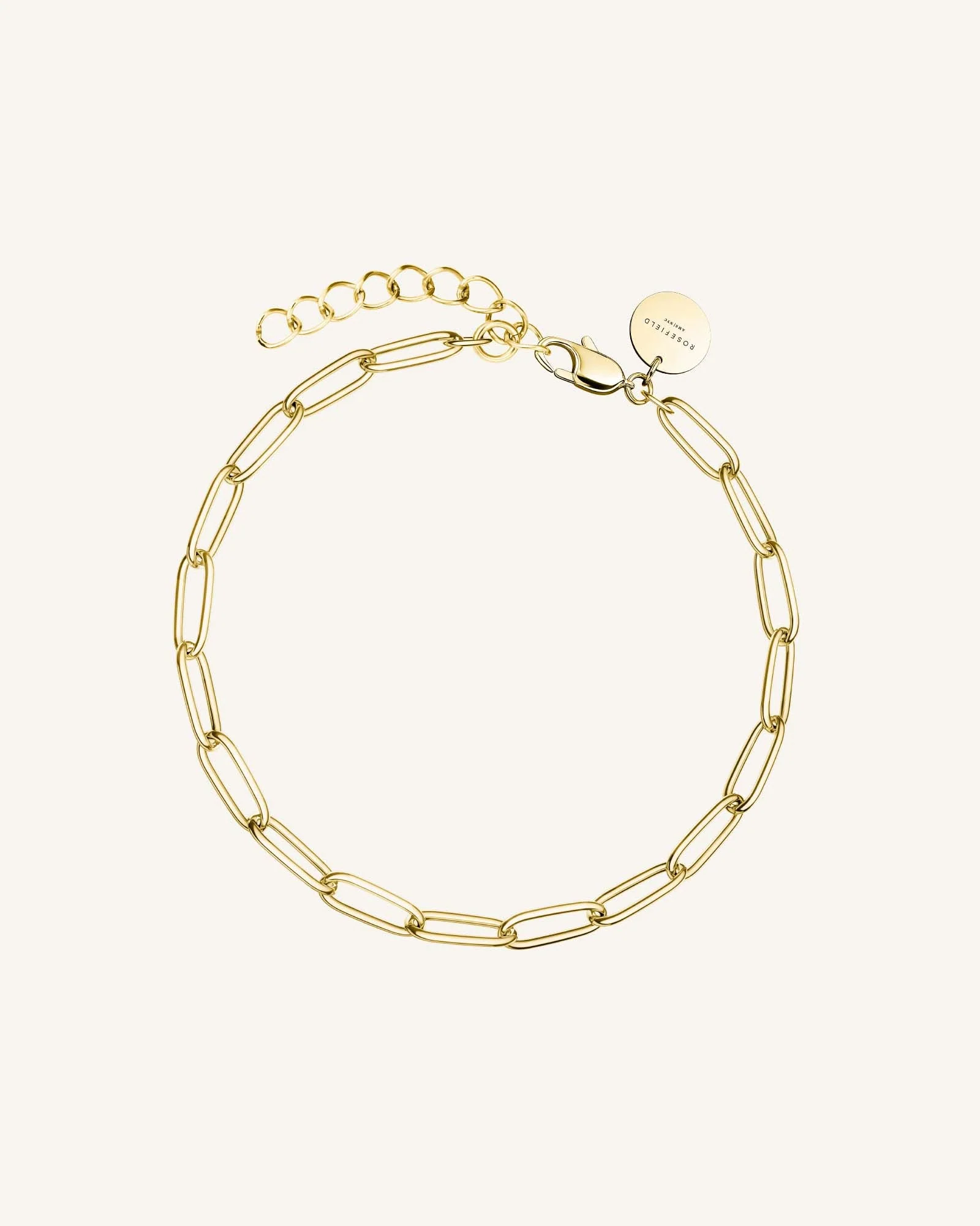 Rectangular chain bracelet